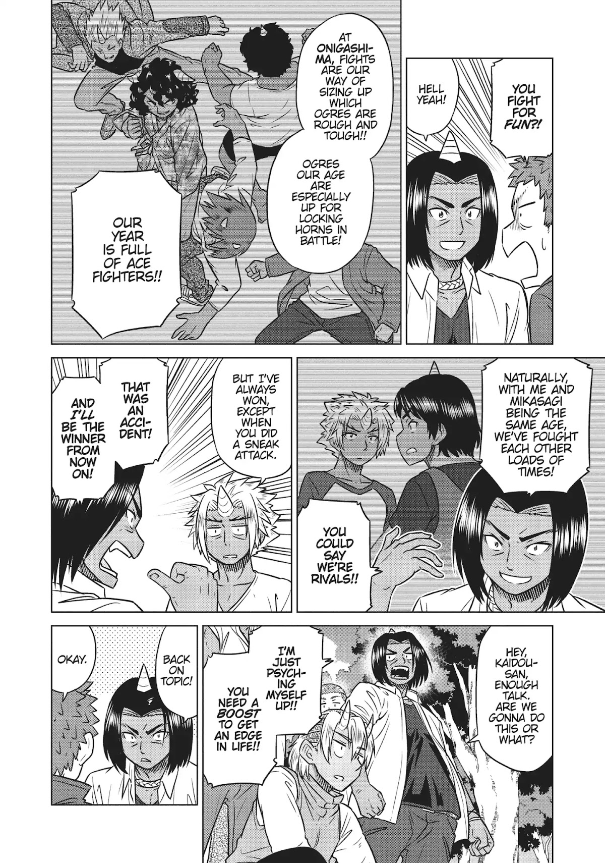 Species Domain Chapter 32 page 4 - Chapter 32: Mikasagi-kun Fights