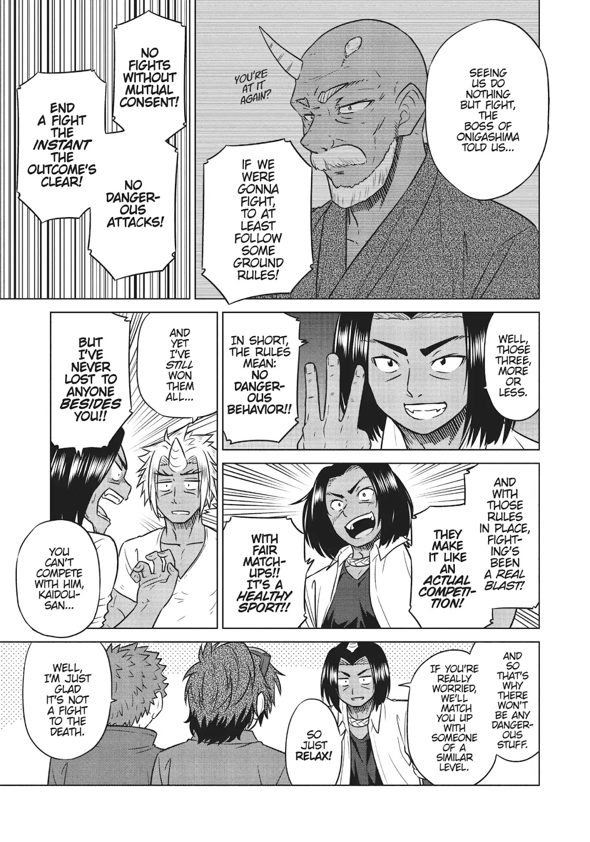 Species Domain Chapter 32 page 5 - Chapter 32: Mikasagi-kun Fights
