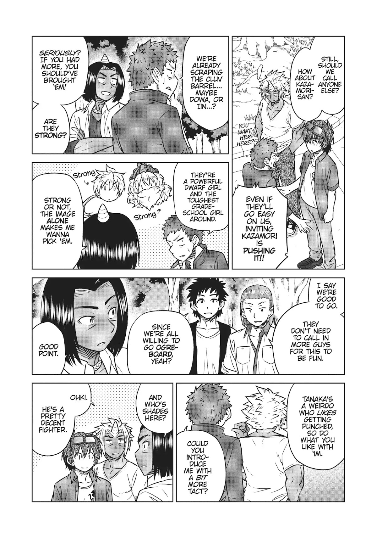 Species Domain Chapter 32 page 6 - Chapter 32: Mikasagi-kun Fights