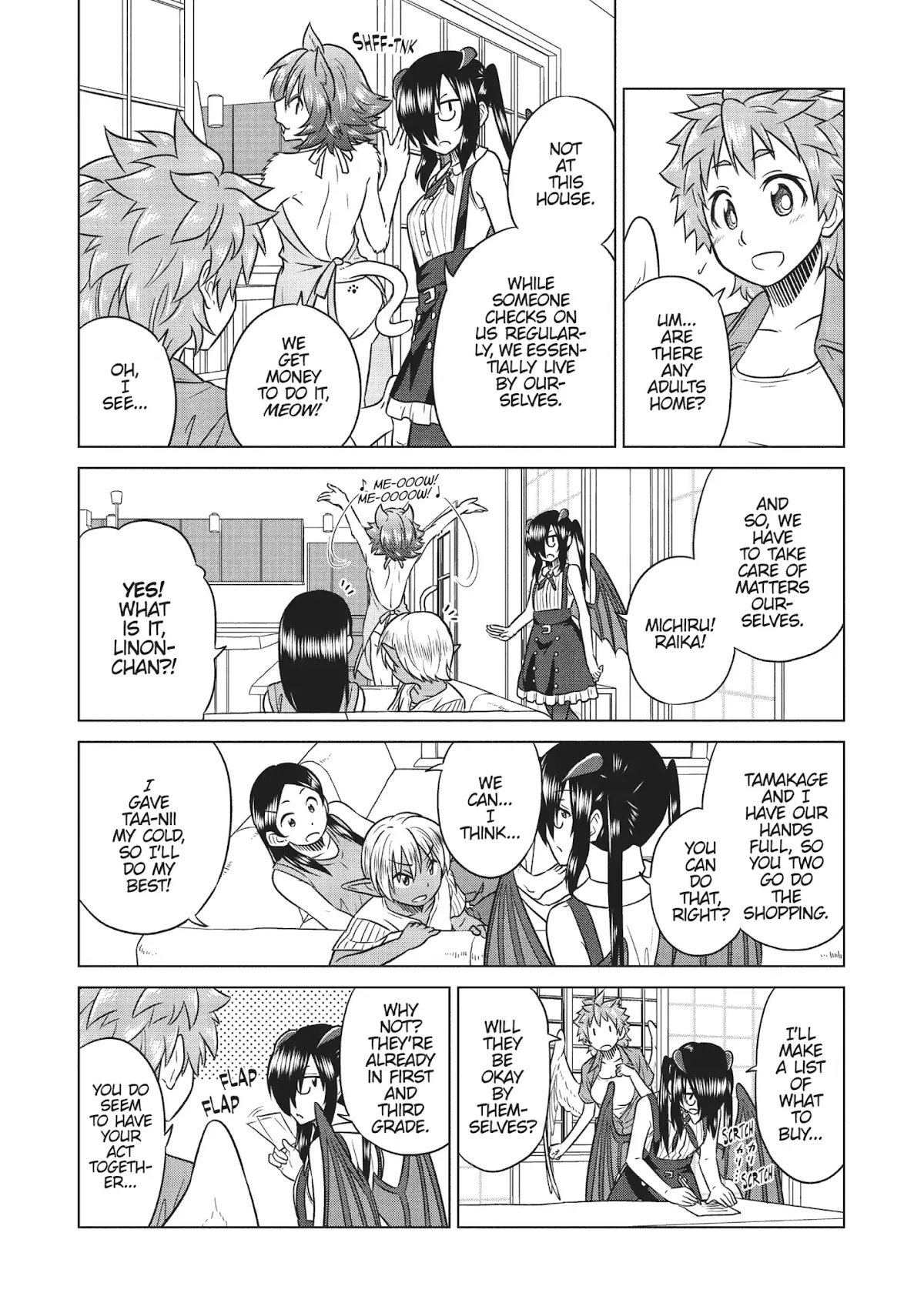 Species Domain Chapter 33 page 10 - Chapter 33: Mikasagi-kun Has a Cold