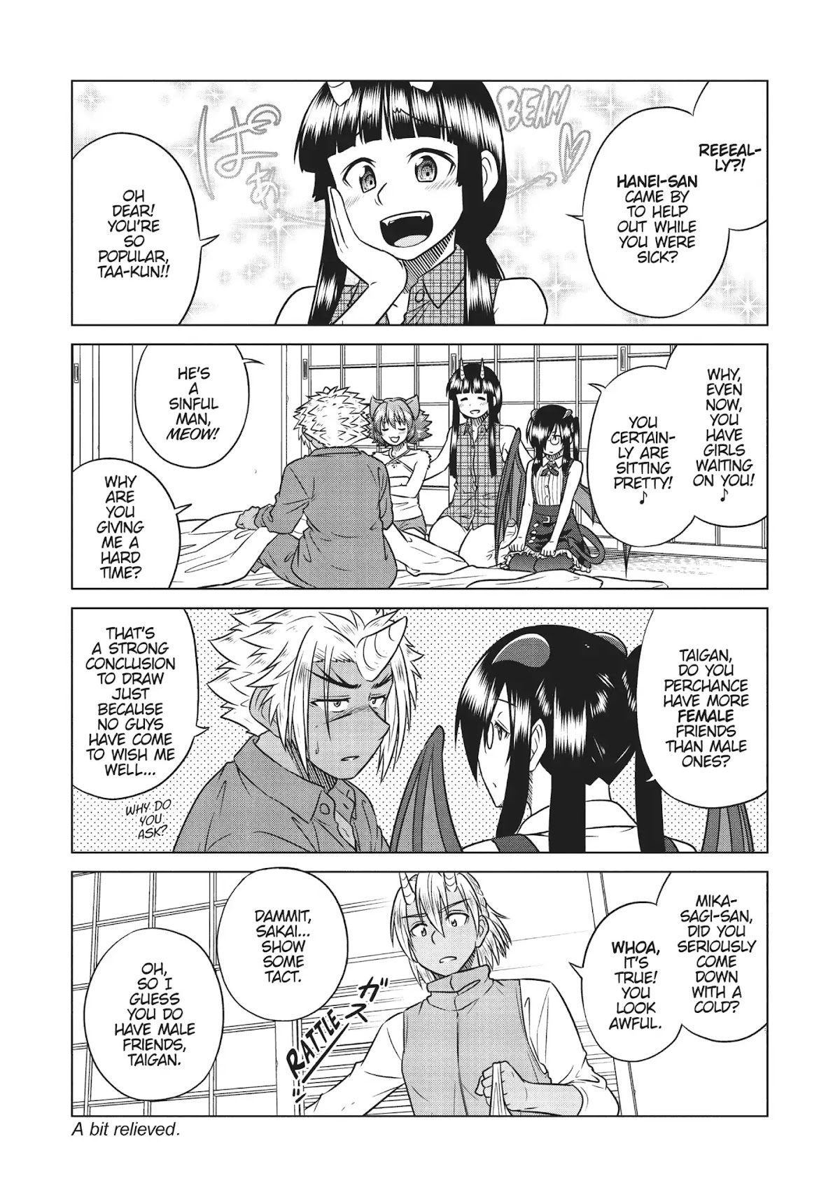 Species Domain Chapter 35.5 page 2 - Chapter 35.5: Hanei-san and Mikasagi-kun's Pre-Festival Side Story