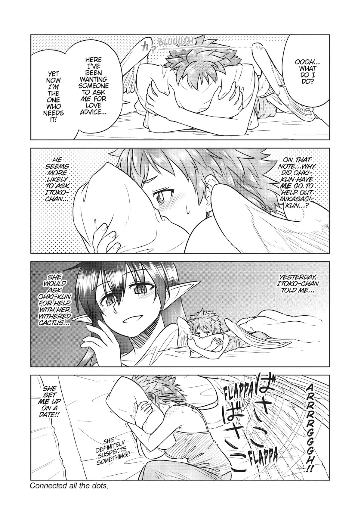 Species Domain Chapter 35.5 page 5 - Chapter 35.5: Hanei-san and Mikasagi-kun's Pre-Festival Side Story