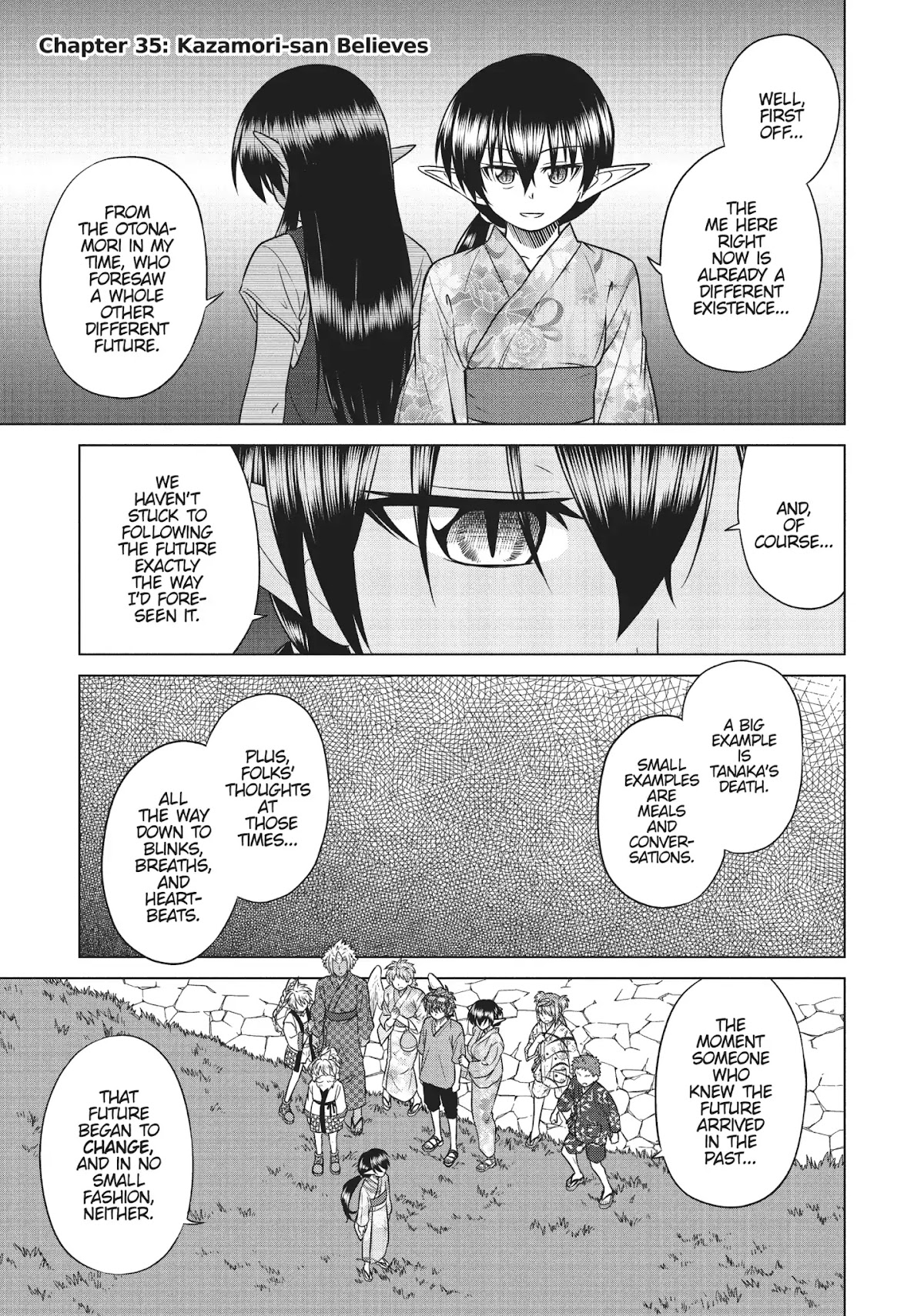 Species Domain Chapter 35 page 1 - Chapter 35: Kazamori-san Believes