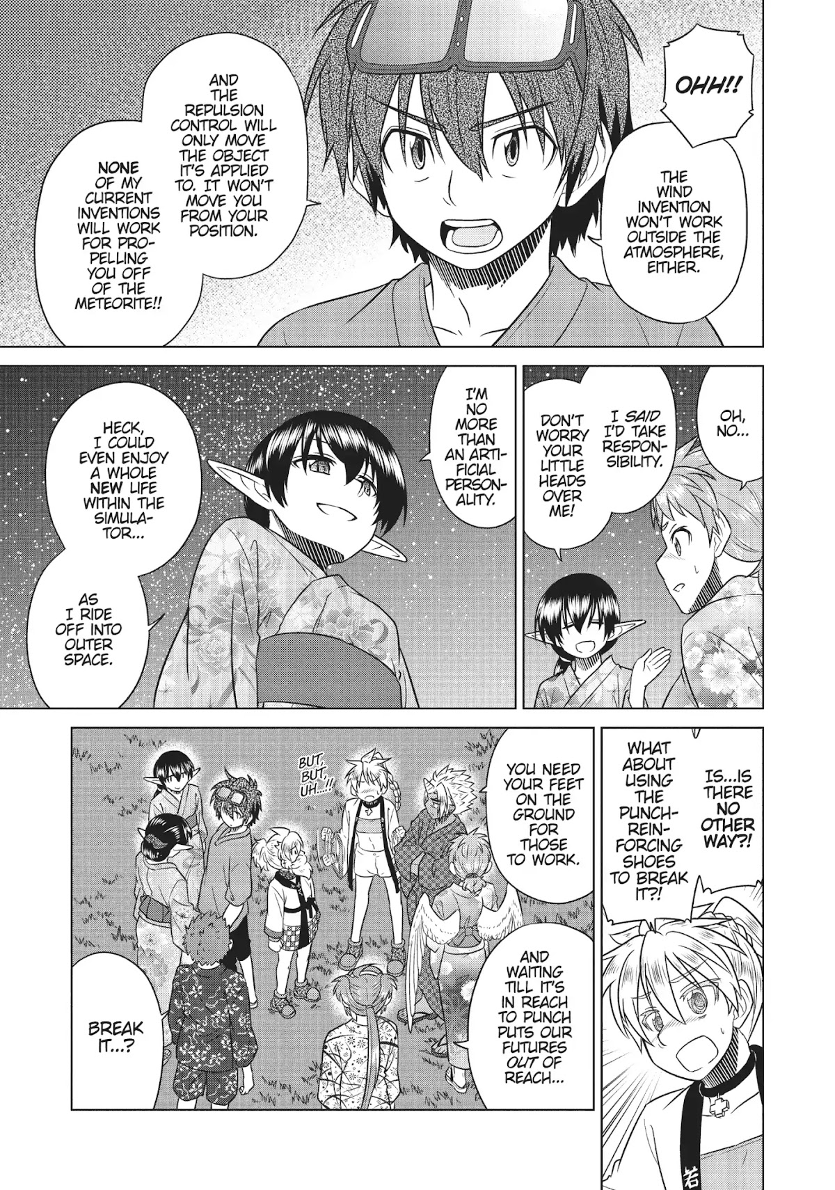 Species Domain Chapter 35 page 5 - Chapter 35: Kazamori-san Believes