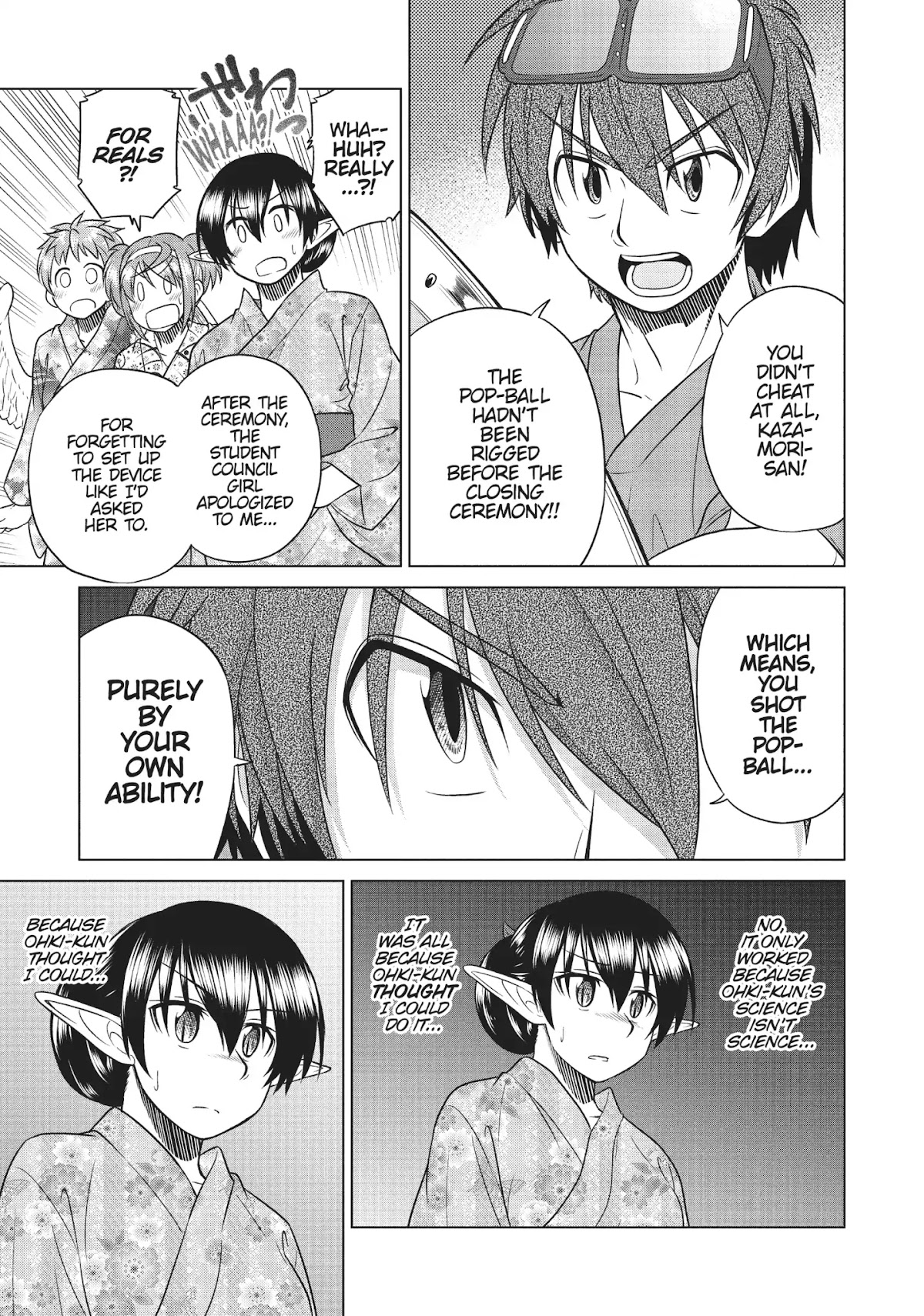 Species Domain Chapter 35 page 9 - Chapter 35: Kazamori-san Believes