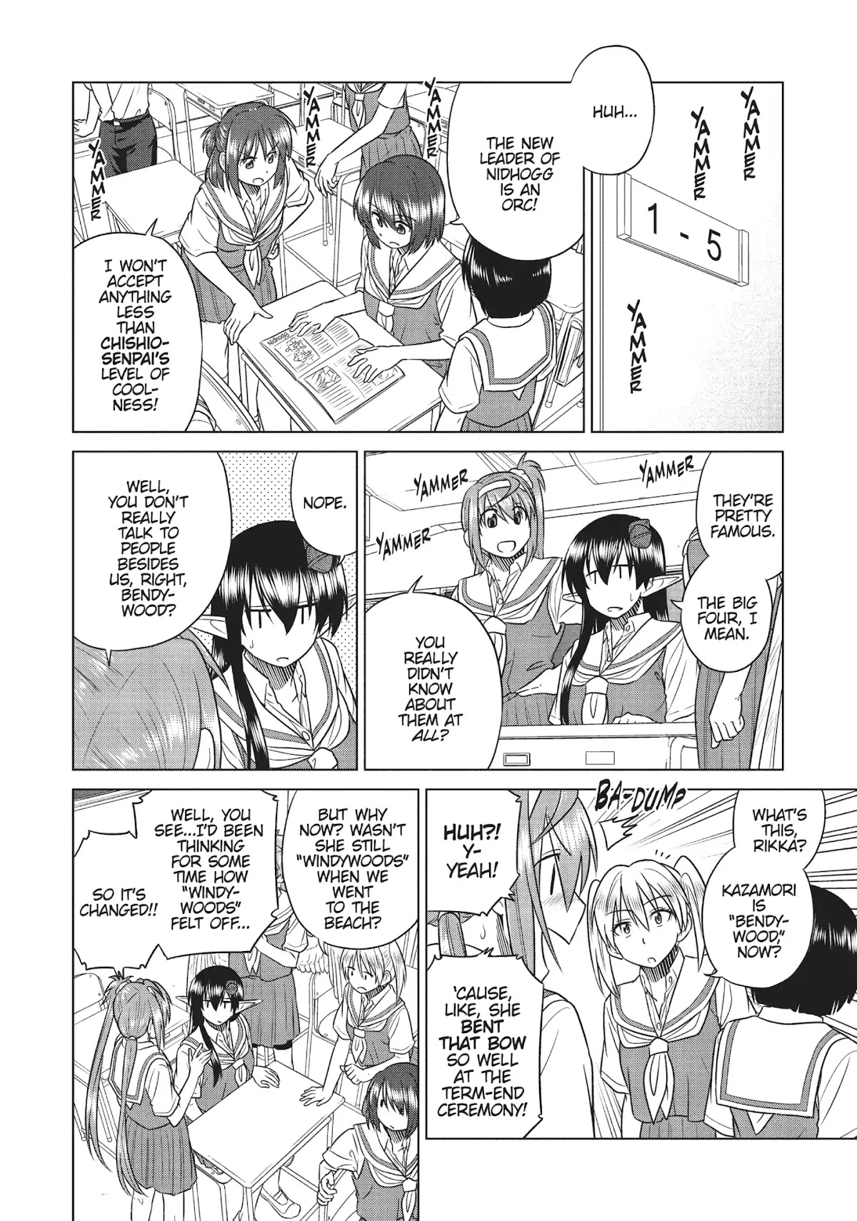 Species Domain Chapter 36 page 11 - Chapter 36: Kazamori-san Writhes