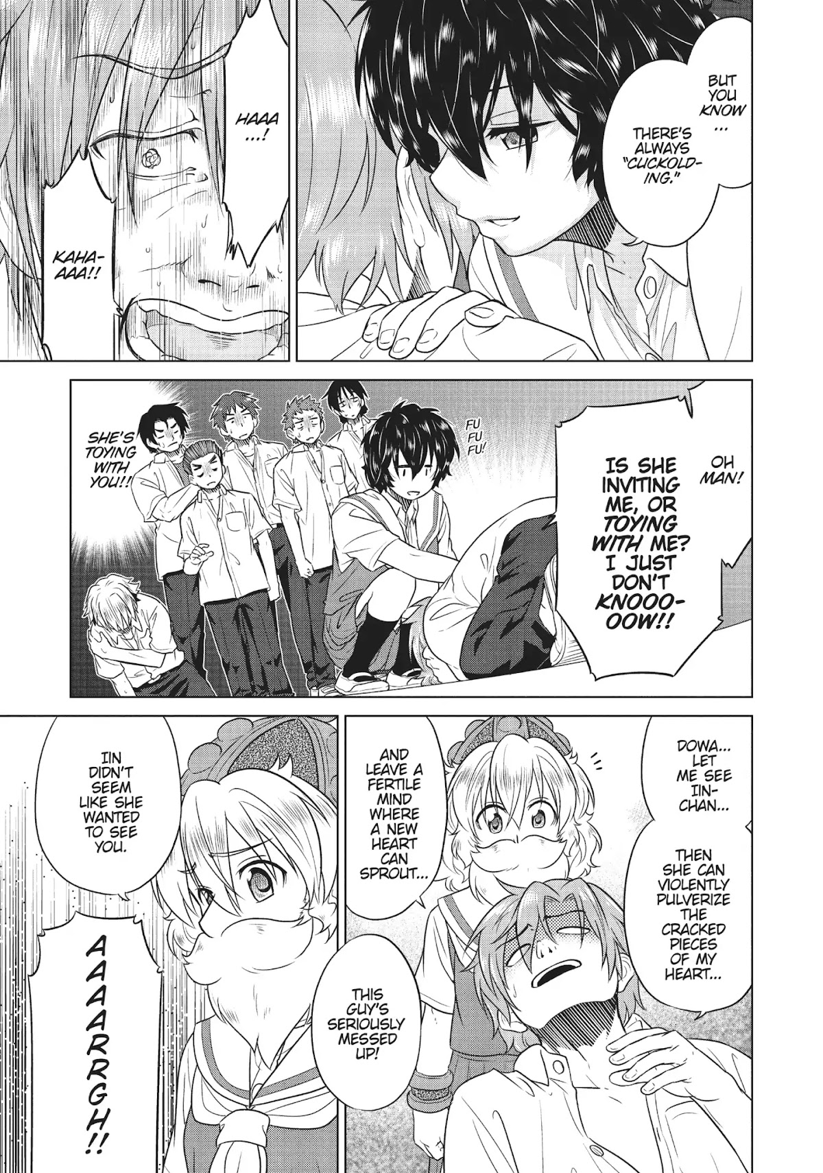 Species Domain Chapter 36 page 24 - Chapter 36: Kazamori-san Writhes
