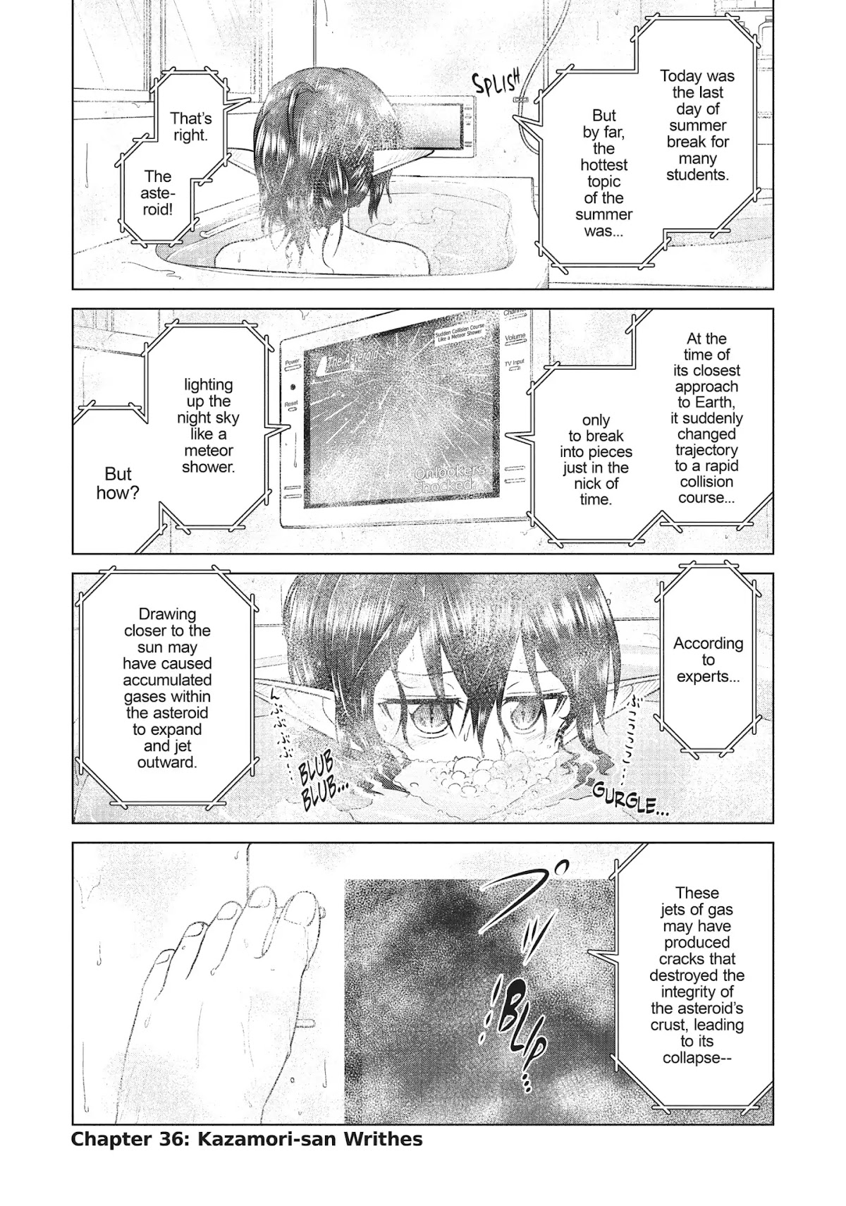 Species Domain Chapter 36 page 4 - Chapter 36: Kazamori-san Writhes
