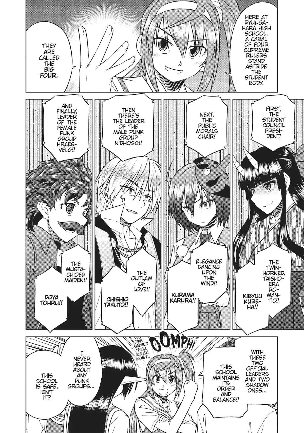 Species Domain Chapter 36 page 9 - Chapter 36: Kazamori-san Writhes