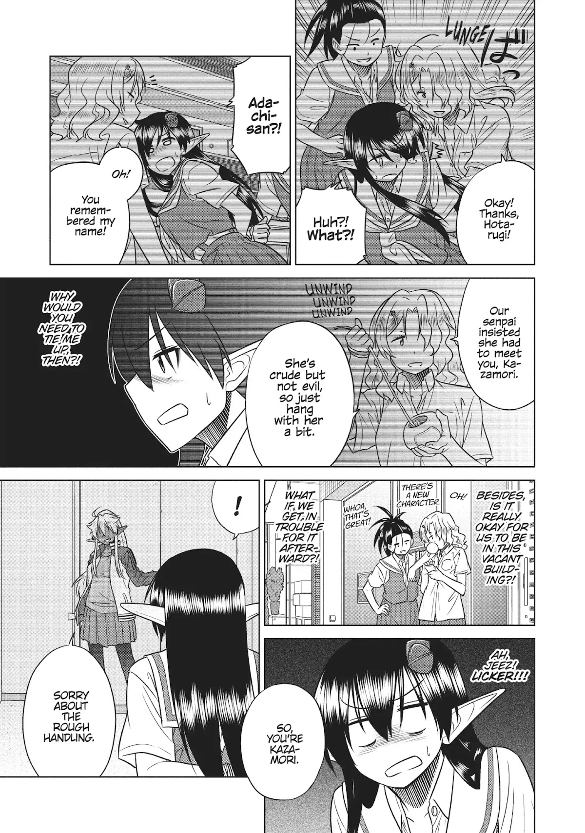 Species Domain Chapter 37 page 12 - Chapter 37: Kazamori-san Gets Targeted
