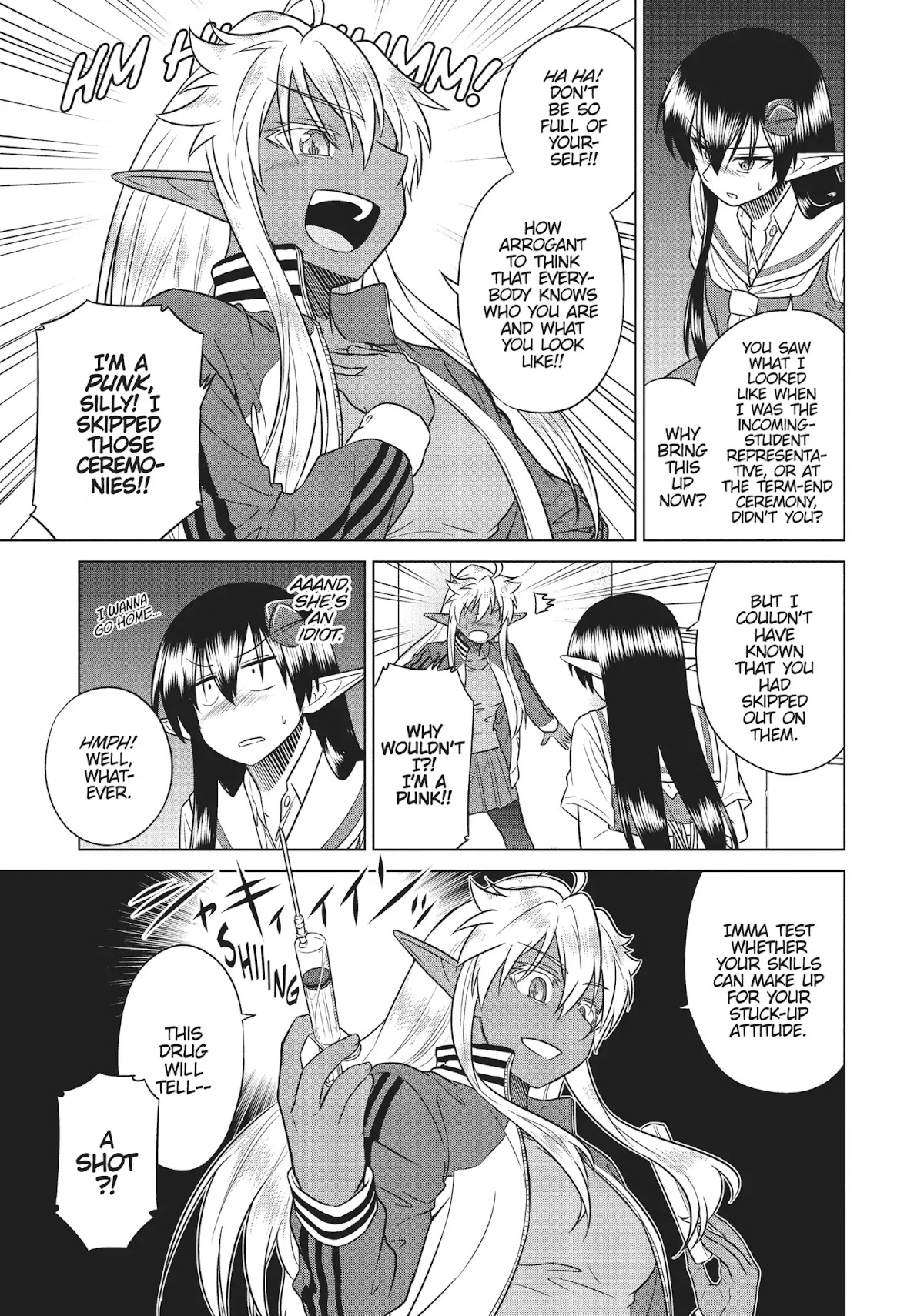 Species Domain Chapter 37 page 14 - Chapter 37: Kazamori-san Gets Targeted