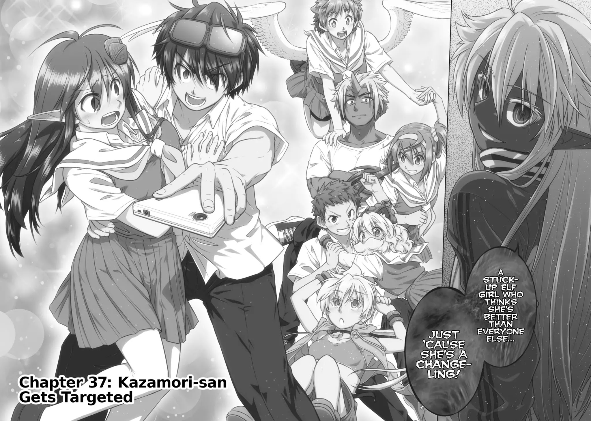 Species Domain Chapter 37 page 2 - Chapter 37: Kazamori-san Gets Targeted