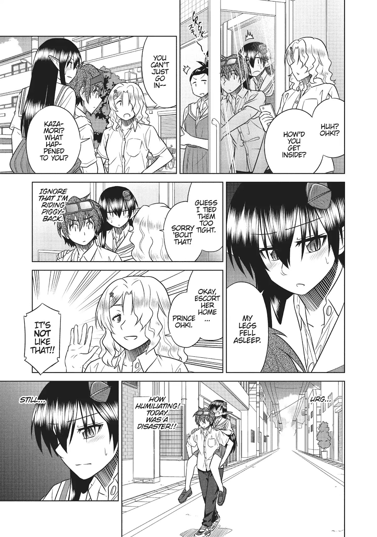 Species Domain Chapter 37 page 22 - Chapter 37: Kazamori-san Gets Targeted