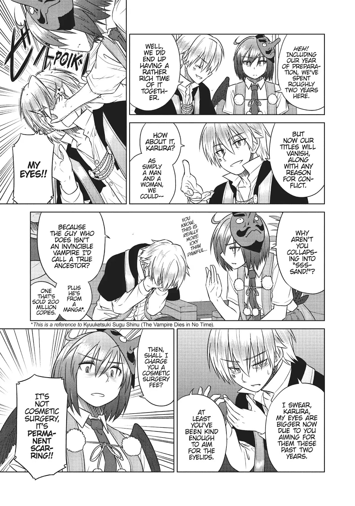 Species Domain Chapter 37 page 4 - Chapter 37: Kazamori-san Gets Targeted