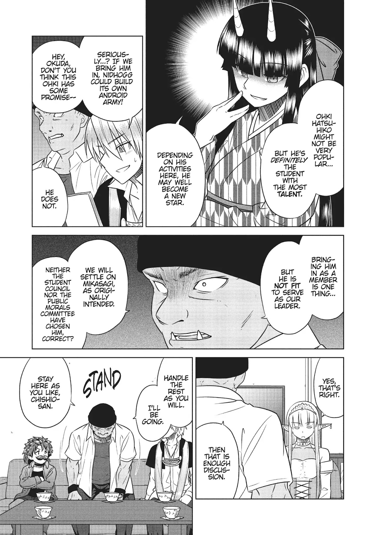 Species Domain Chapter 37 page 8 - Chapter 37: Kazamori-san Gets Targeted