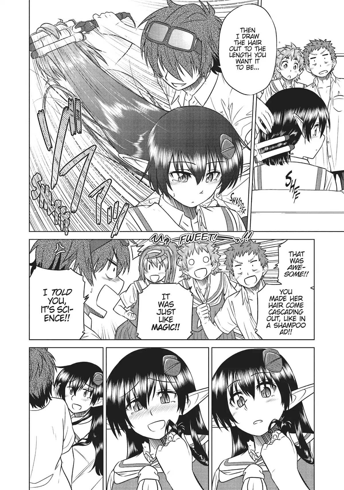 Species Domain Chapter 38.5 page 10 - Vol.6 Special Chapter: Kazamori-san Changes Her Look