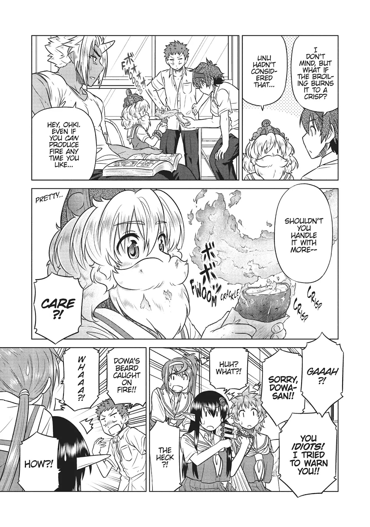 Species Domain Chapter 38.5 page 5 - Vol.6 Special Chapter: Kazamori-san Changes Her Look