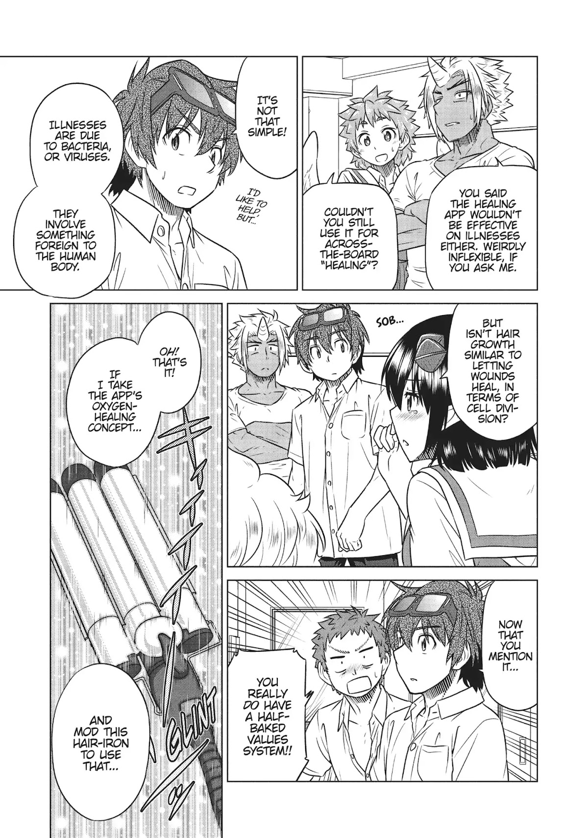 Species Domain Chapter 38.5 page 9 - Vol.6 Special Chapter: Kazamori-san Changes Her Look