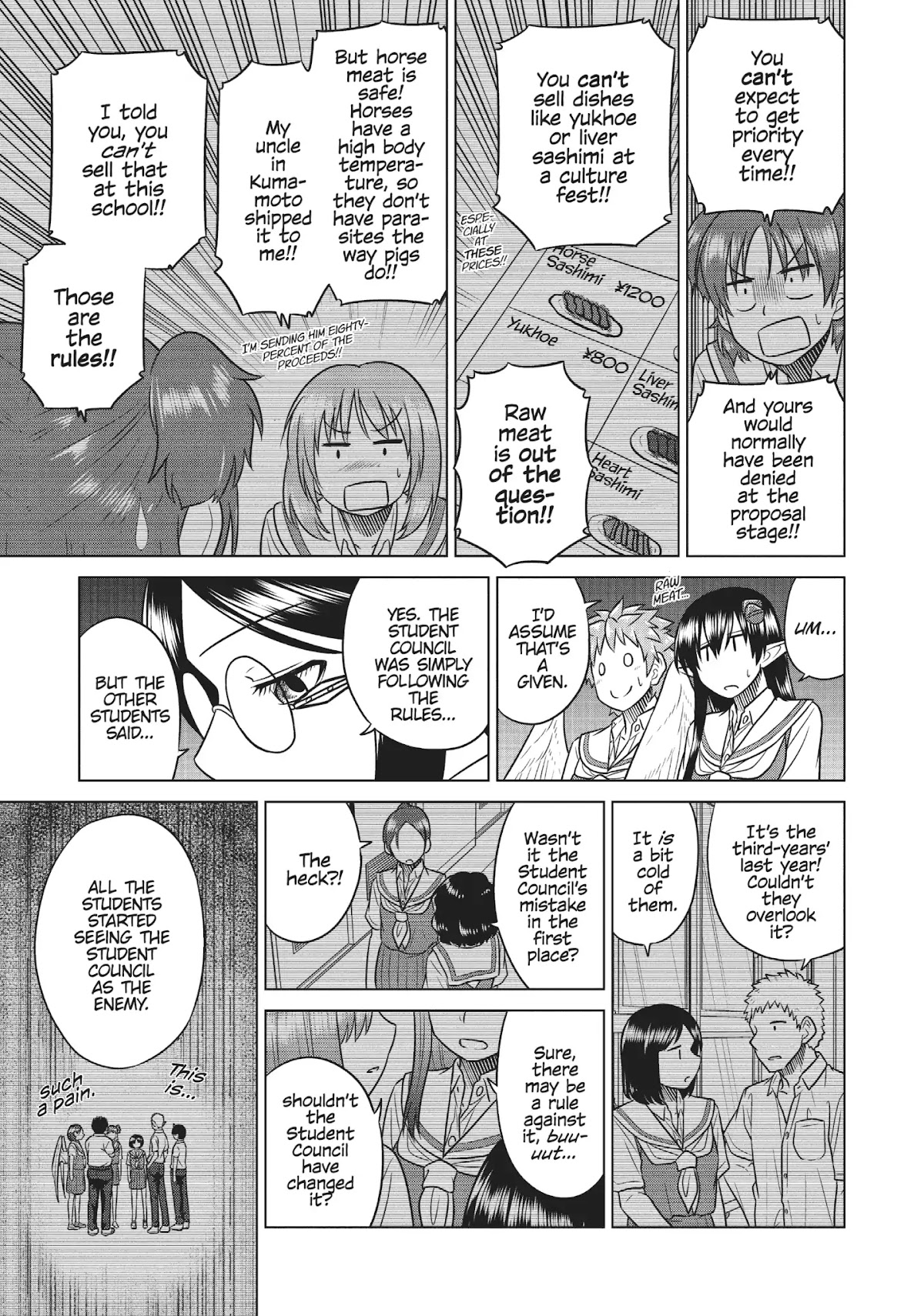 Species Domain Chapter 38 page 11 - Chapter 38: Kazamori-san Gets Invited