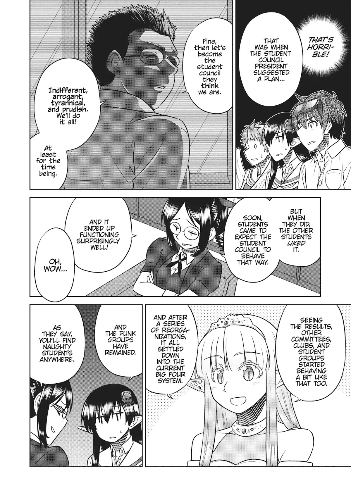Species Domain Chapter 38 page 12 - Chapter 38: Kazamori-san Gets Invited