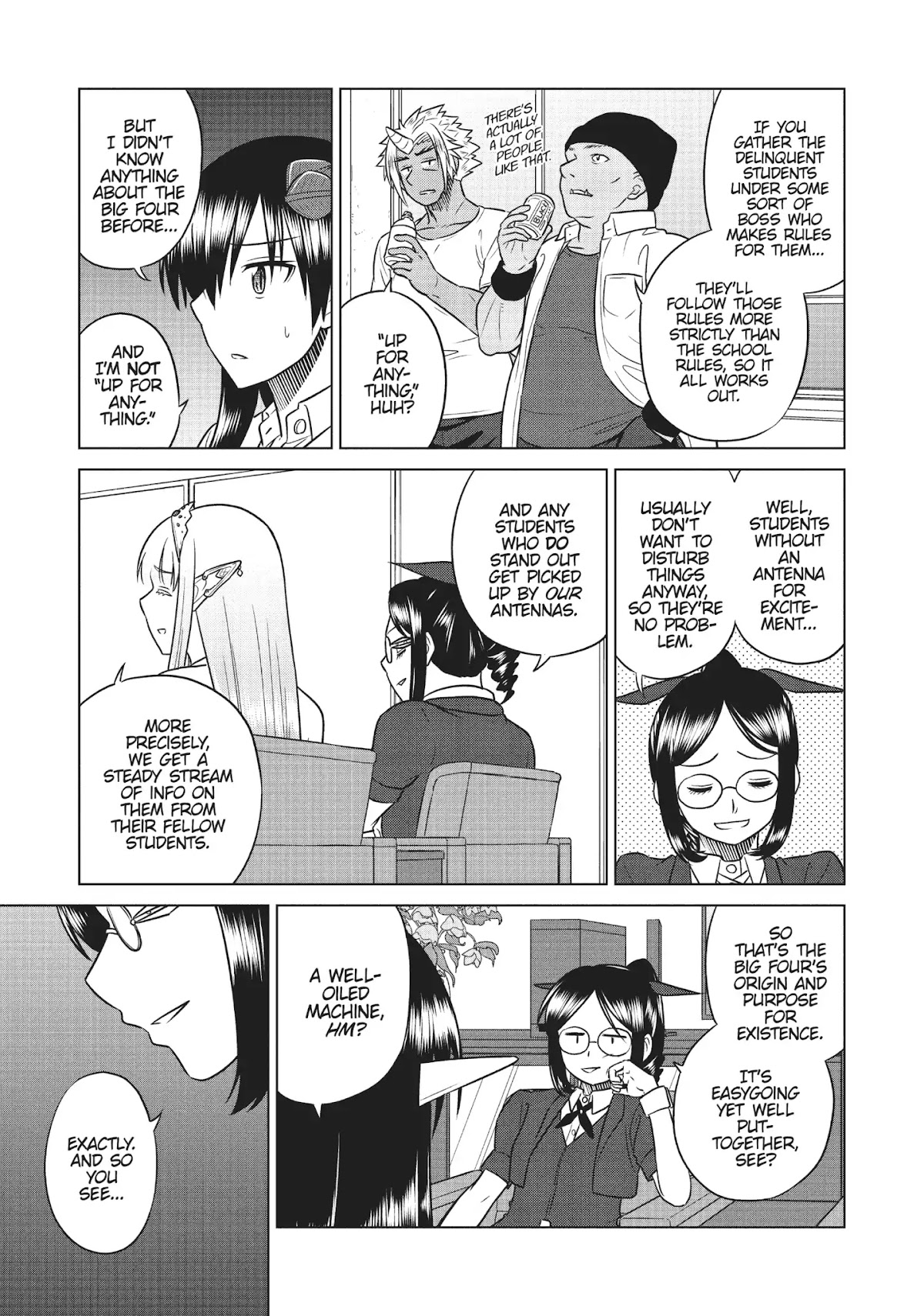 Species Domain Chapter 38 page 13 - Chapter 38: Kazamori-san Gets Invited
