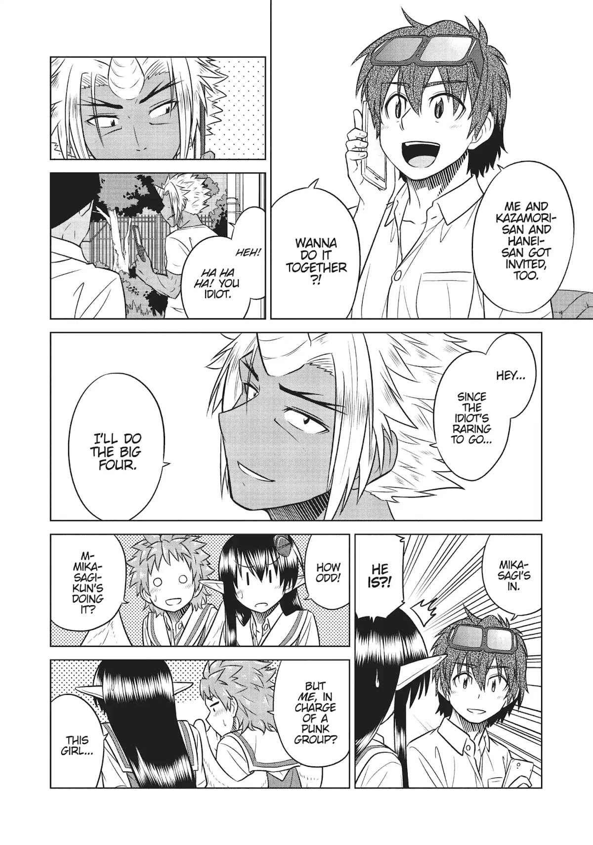 Species Domain Chapter 38 page 18 - Chapter 38: Kazamori-san Gets Invited
