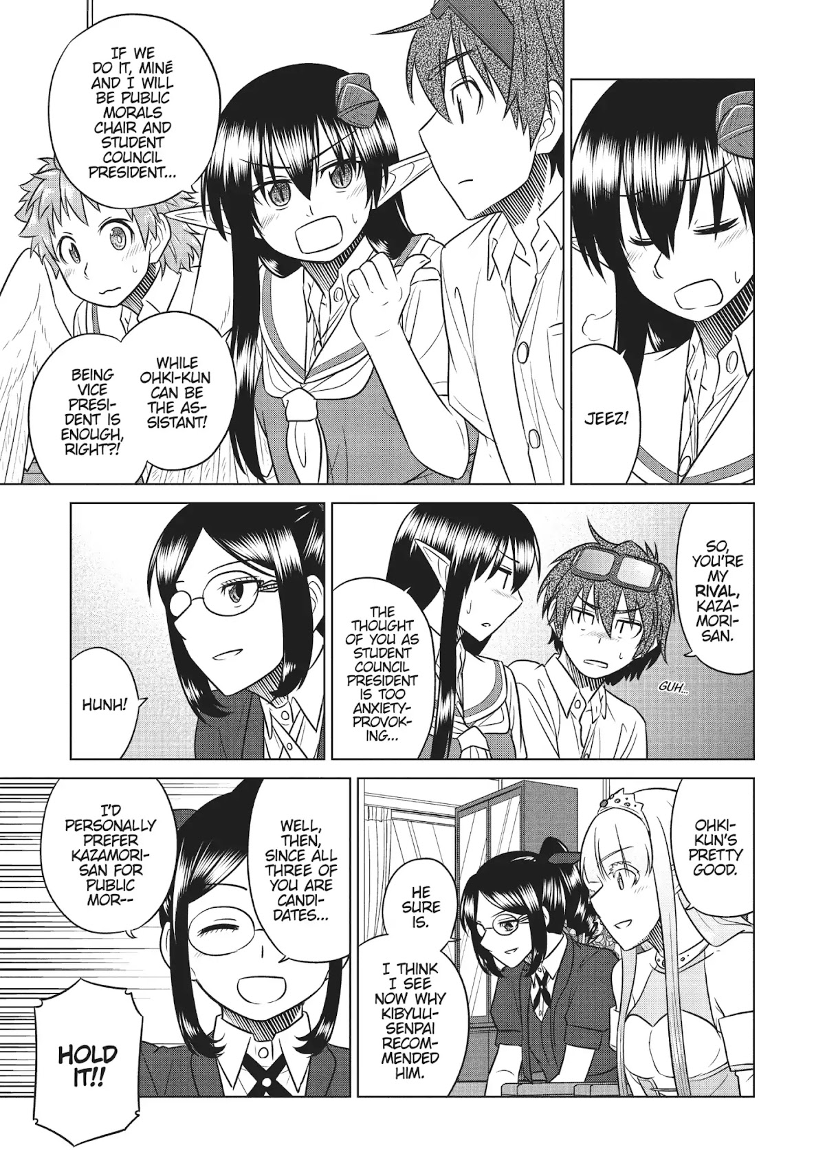 Species Domain Chapter 38 page 19 - Chapter 38: Kazamori-san Gets Invited