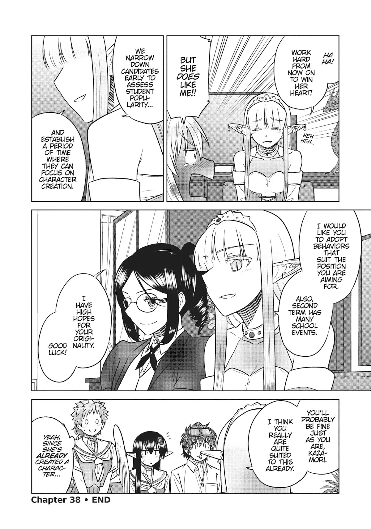 Species Domain Chapter 38 page 24 - Chapter 38: Kazamori-san Gets Invited
