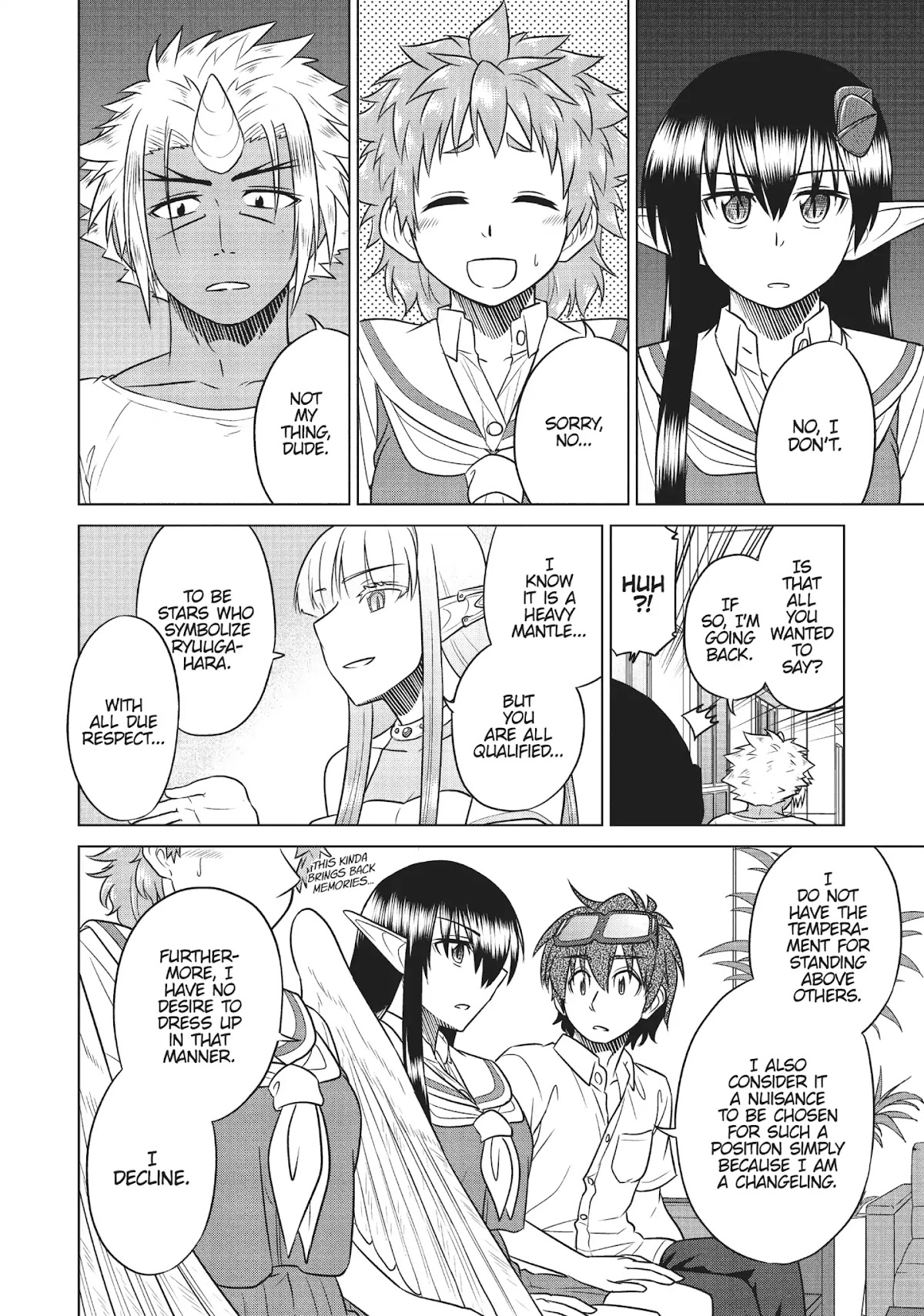 Species Domain Chapter 38 page 6 - Chapter 38: Kazamori-san Gets Invited