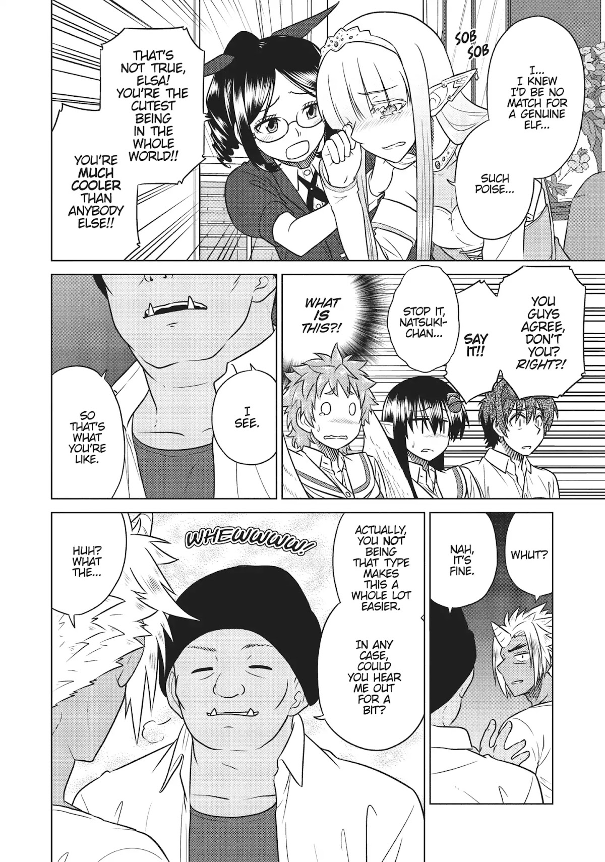 Species Domain Chapter 38 page 8 - Chapter 38: Kazamori-san Gets Invited