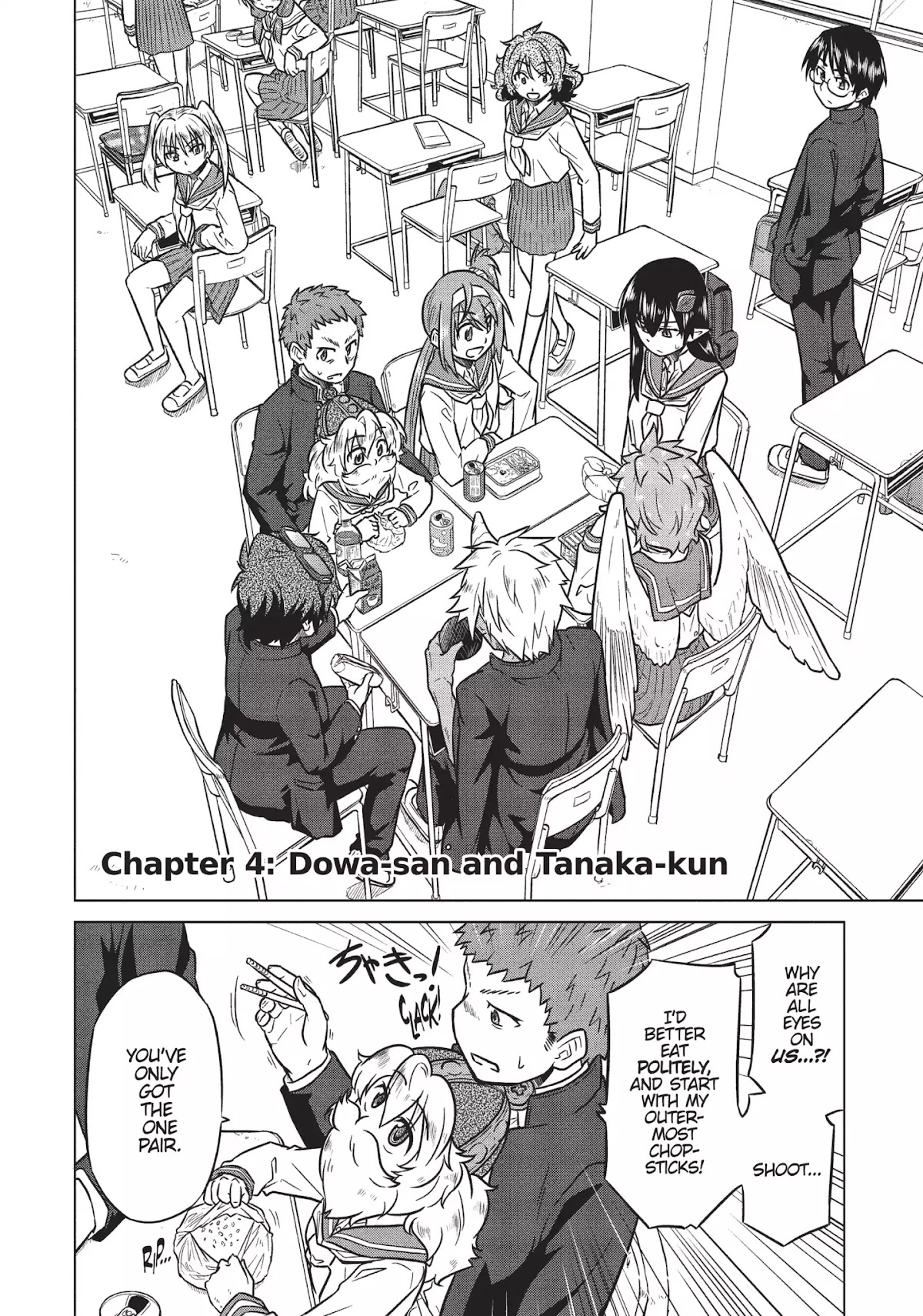 Species Domain Chapter 4 page 2 - Chapter 4: Dowa-san and Tanaka-kun