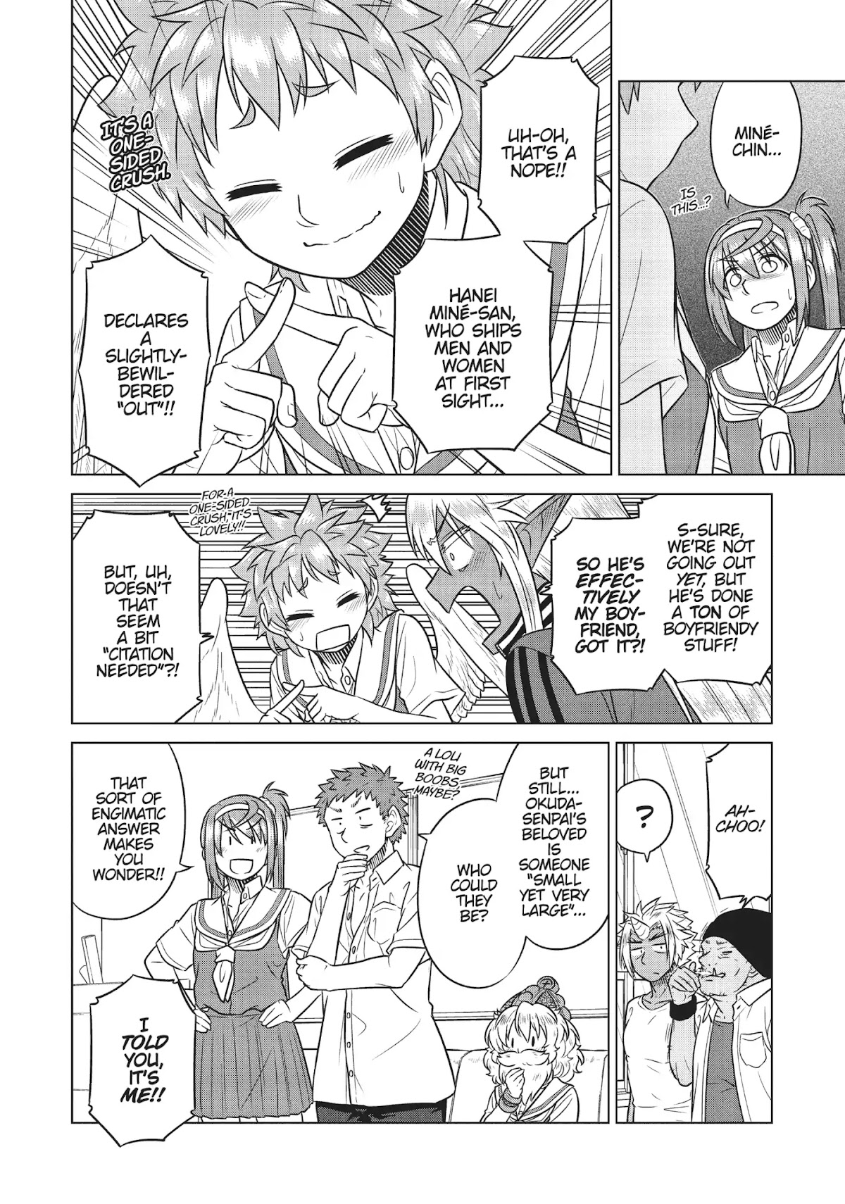 Species Domain Chapter 40 page 10 - Chapter 40: Kuroki-san Wants to Tell