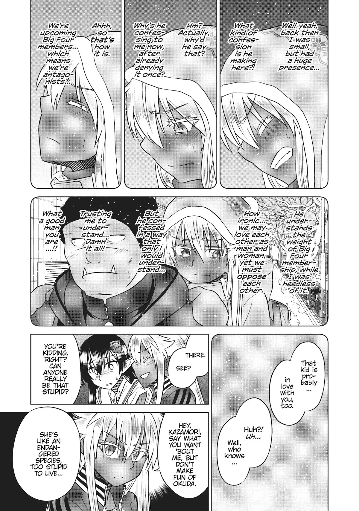 Species Domain Chapter 40 page 9 - Chapter 40: Kuroki-san Wants to Tell
