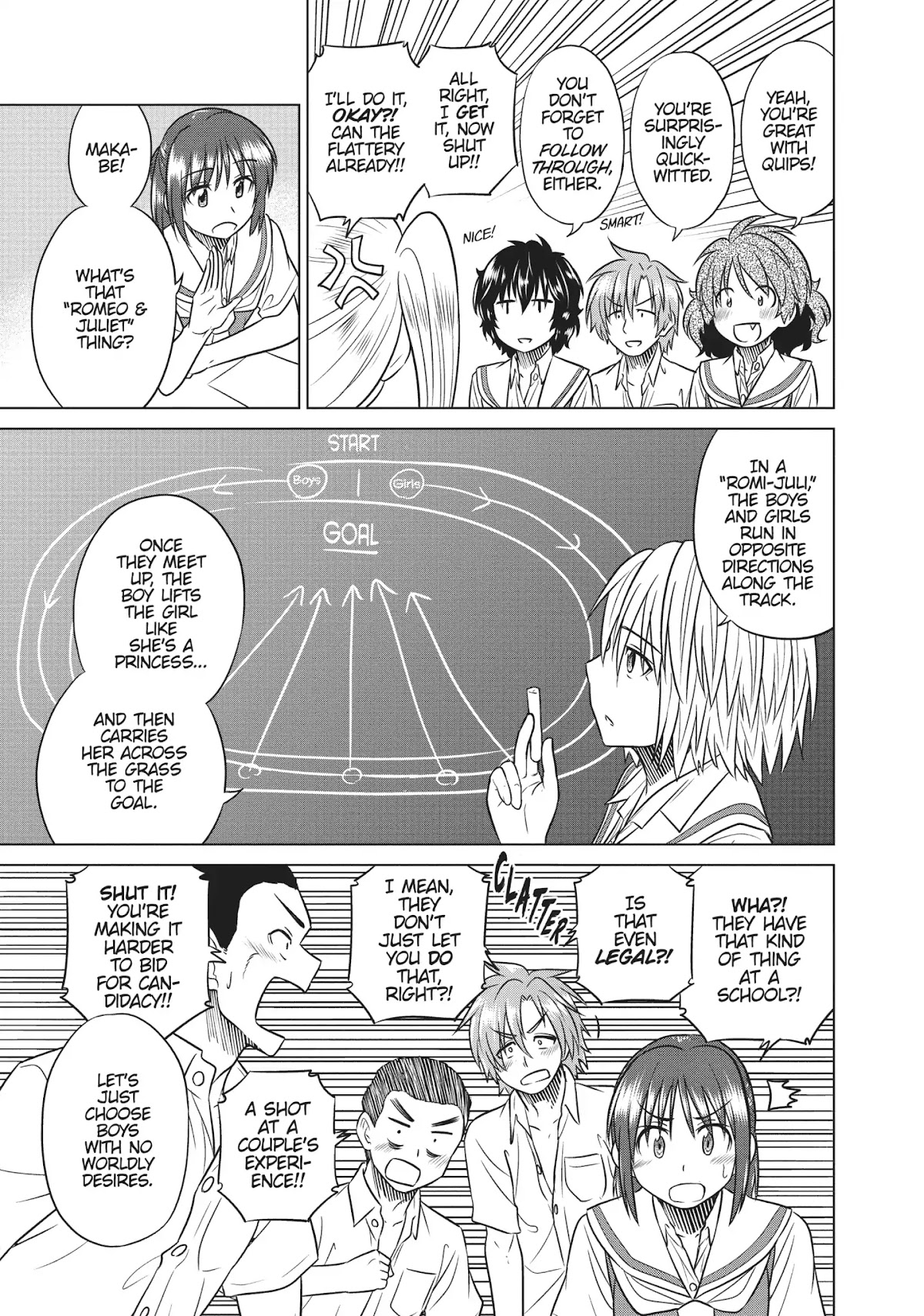 Species Domain Chapter 43 page 10 - Chapter 43: Kazamori-san and the Sports Fest
