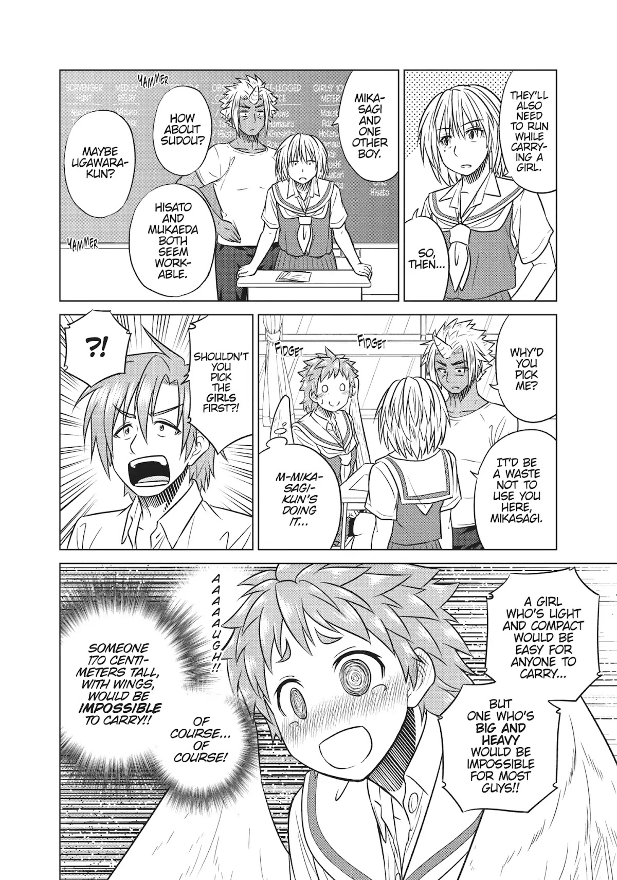 Species Domain Chapter 43 page 11 - Chapter 43: Kazamori-san and the Sports Fest