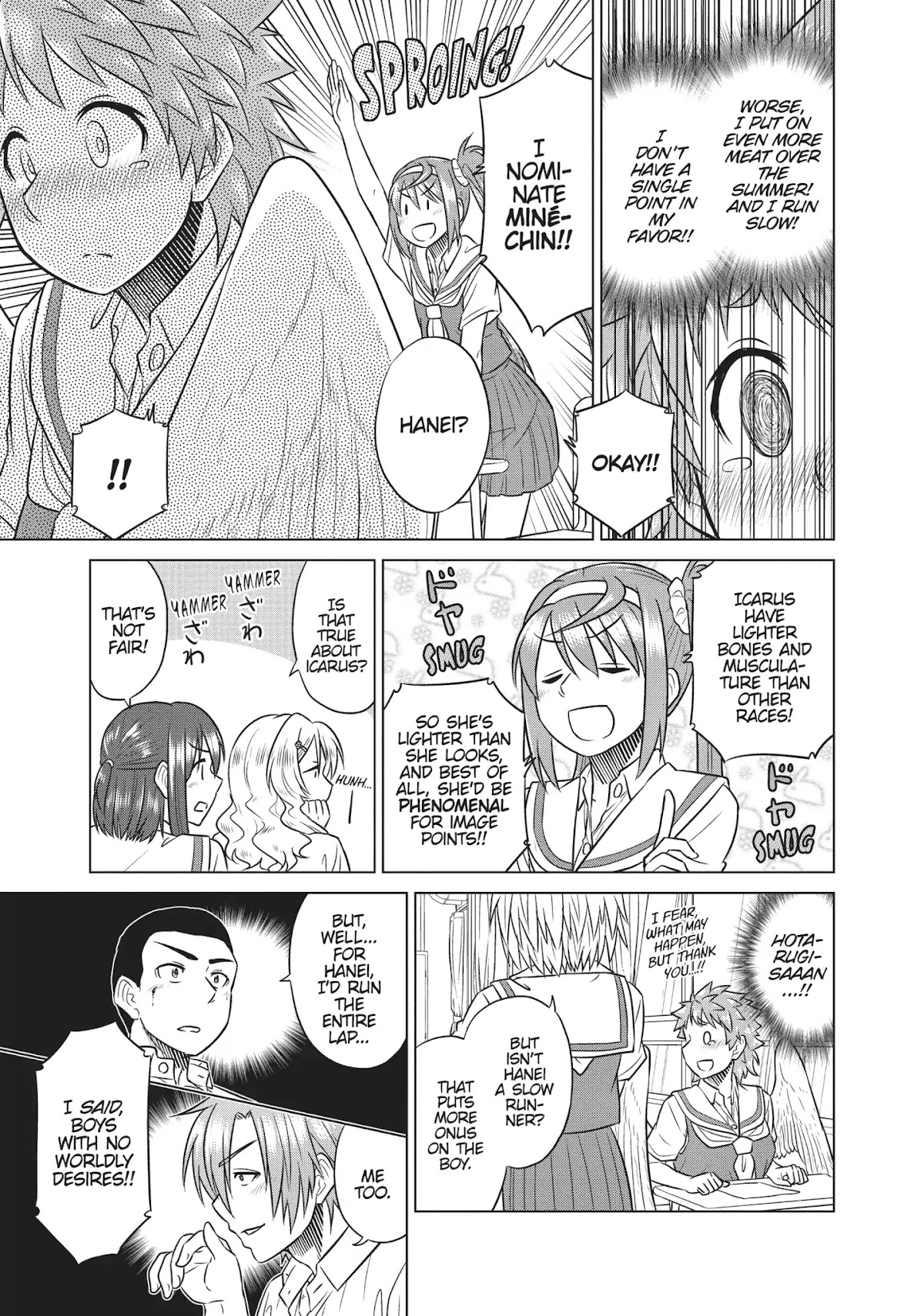 Species Domain Chapter 43 page 12 - Chapter 43: Kazamori-san and the Sports Fest