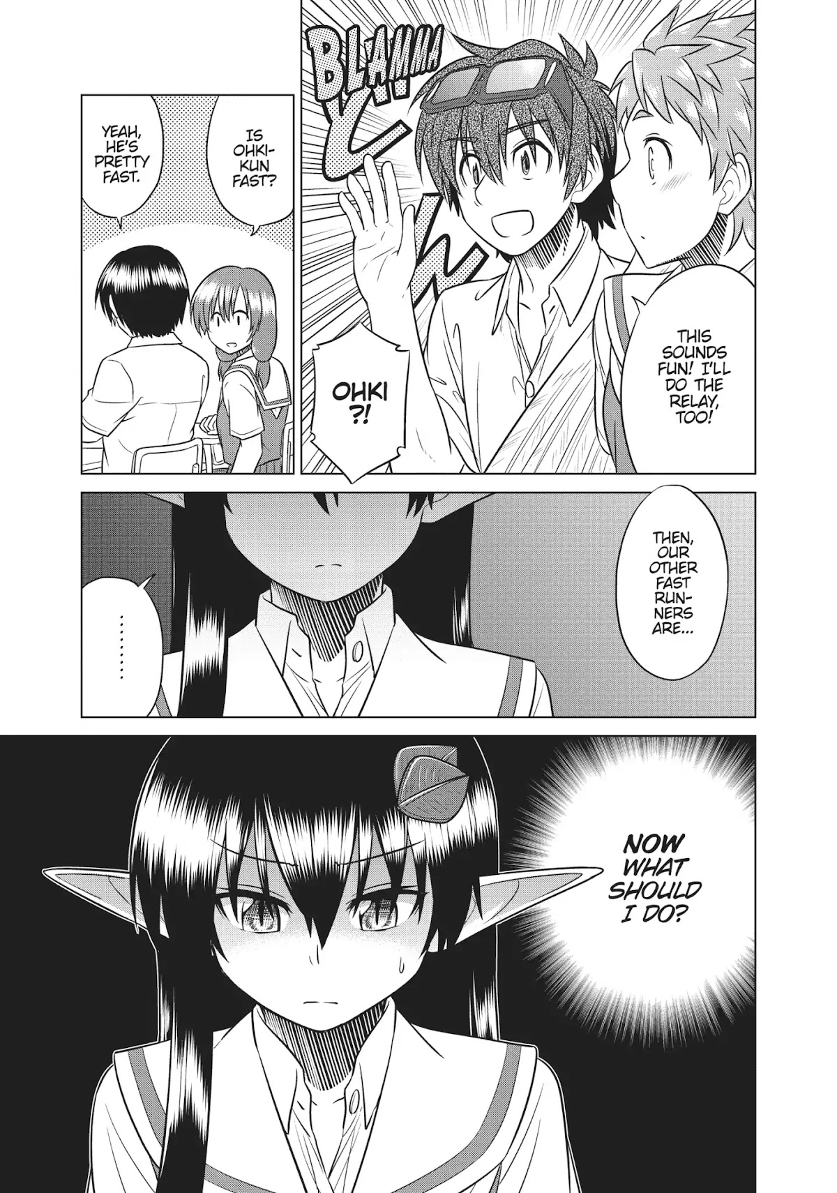 Species Domain Chapter 43 page 18 - Chapter 43: Kazamori-san and the Sports Fest