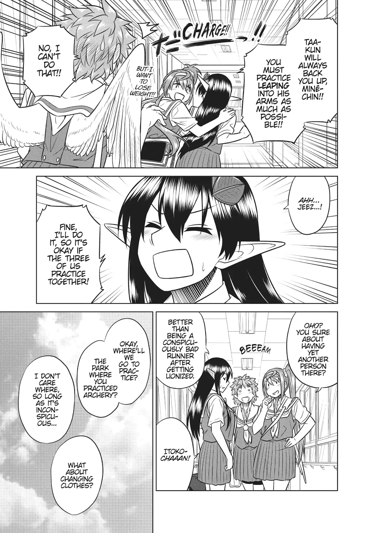 Species Domain Chapter 43 page 22 - Chapter 43: Kazamori-san and the Sports Fest