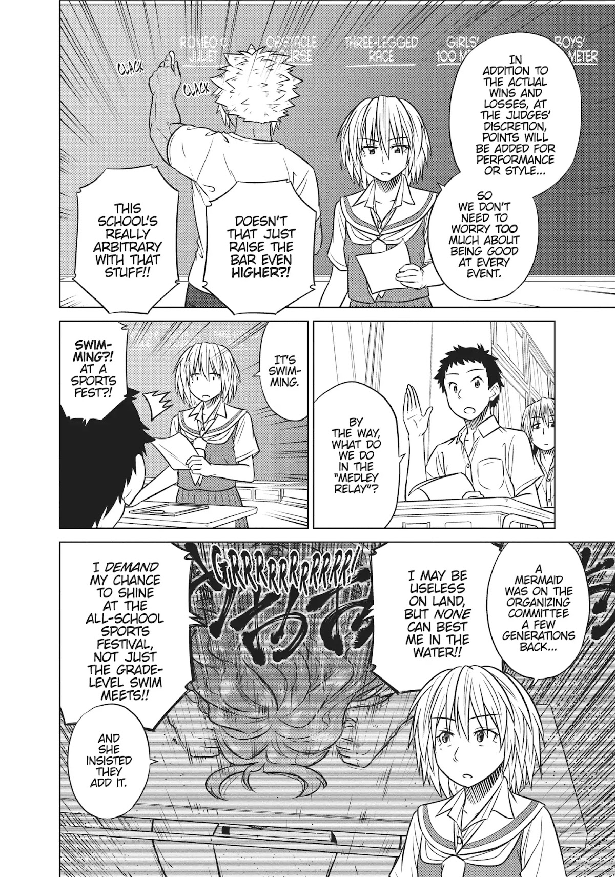 Species Domain Chapter 43 page 5 - Chapter 43: Kazamori-san and the Sports Fest