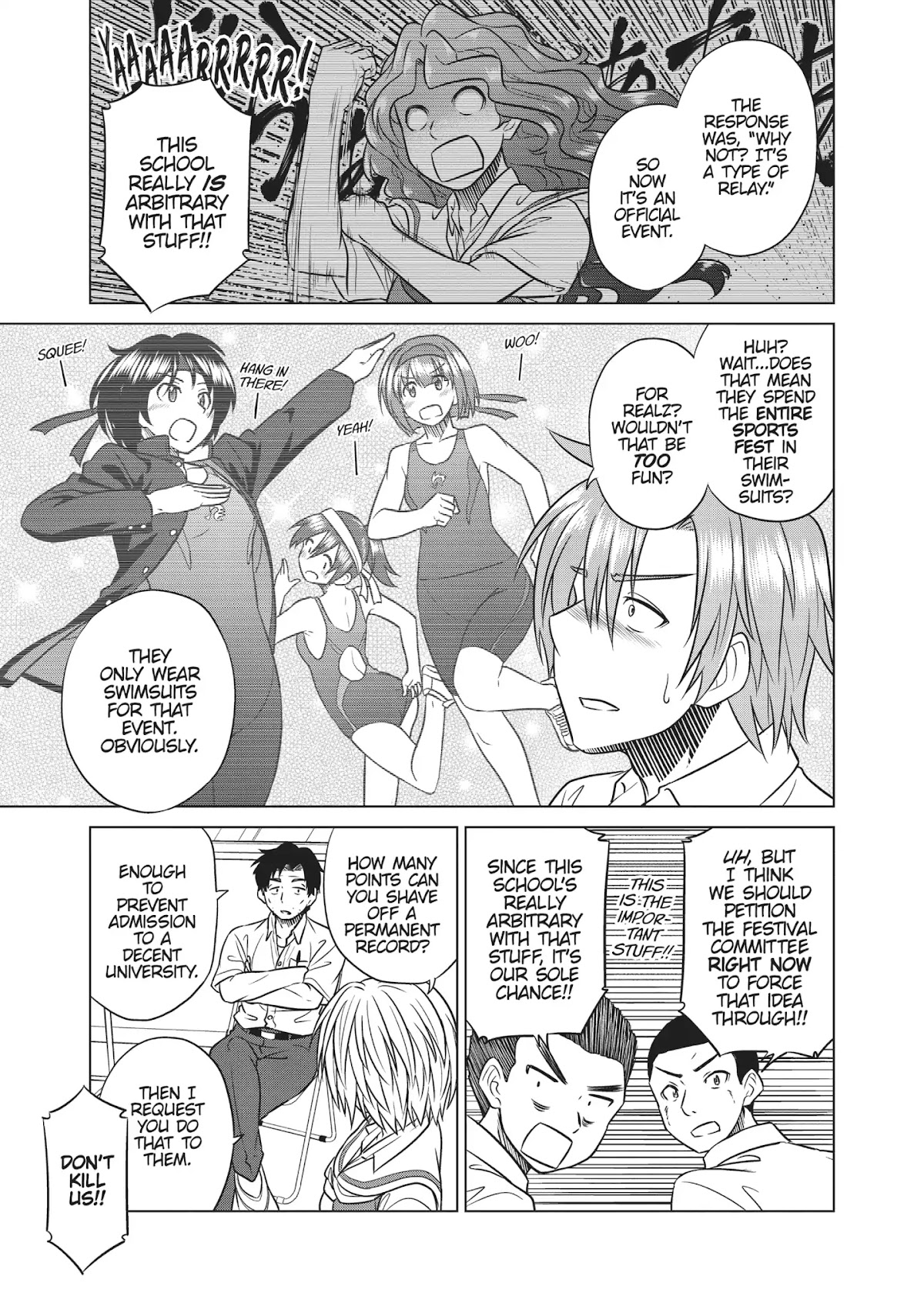 Species Domain Chapter 43 page 6 - Chapter 43: Kazamori-san and the Sports Fest