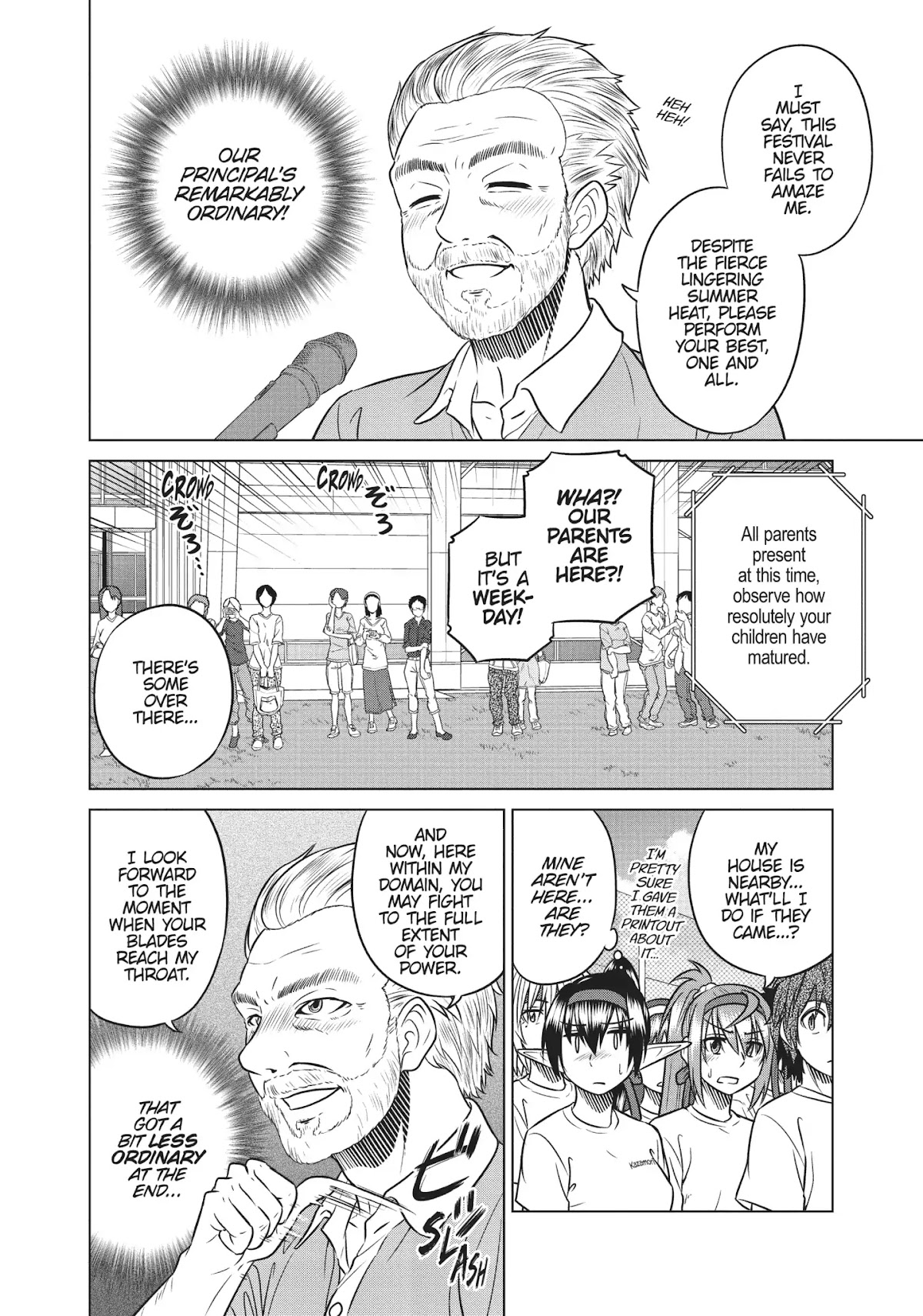 Species Domain Chapter 44 page 4 - Chapter 44: Kazamori-san Broods
