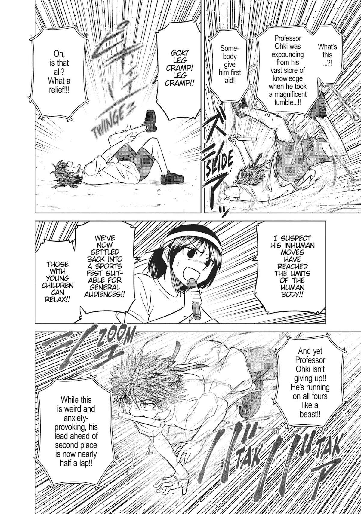 Species Domain Chapter 47 page 12 - Chapter 47: Kazamori-san Runs