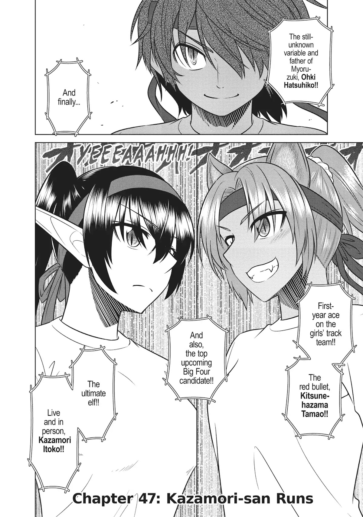 Species Domain Chapter 47 page 2 - Chapter 47: Kazamori-san Runs