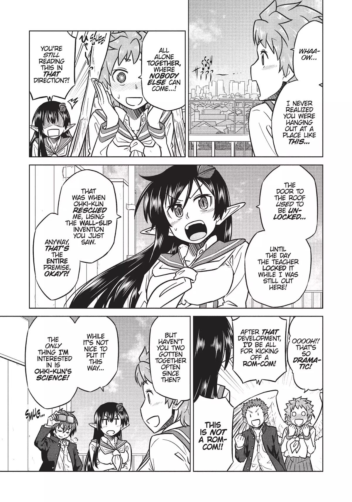 Species Domain Chapter 6 page 17 - Chapter 6: Kazamori-san Want to Talk