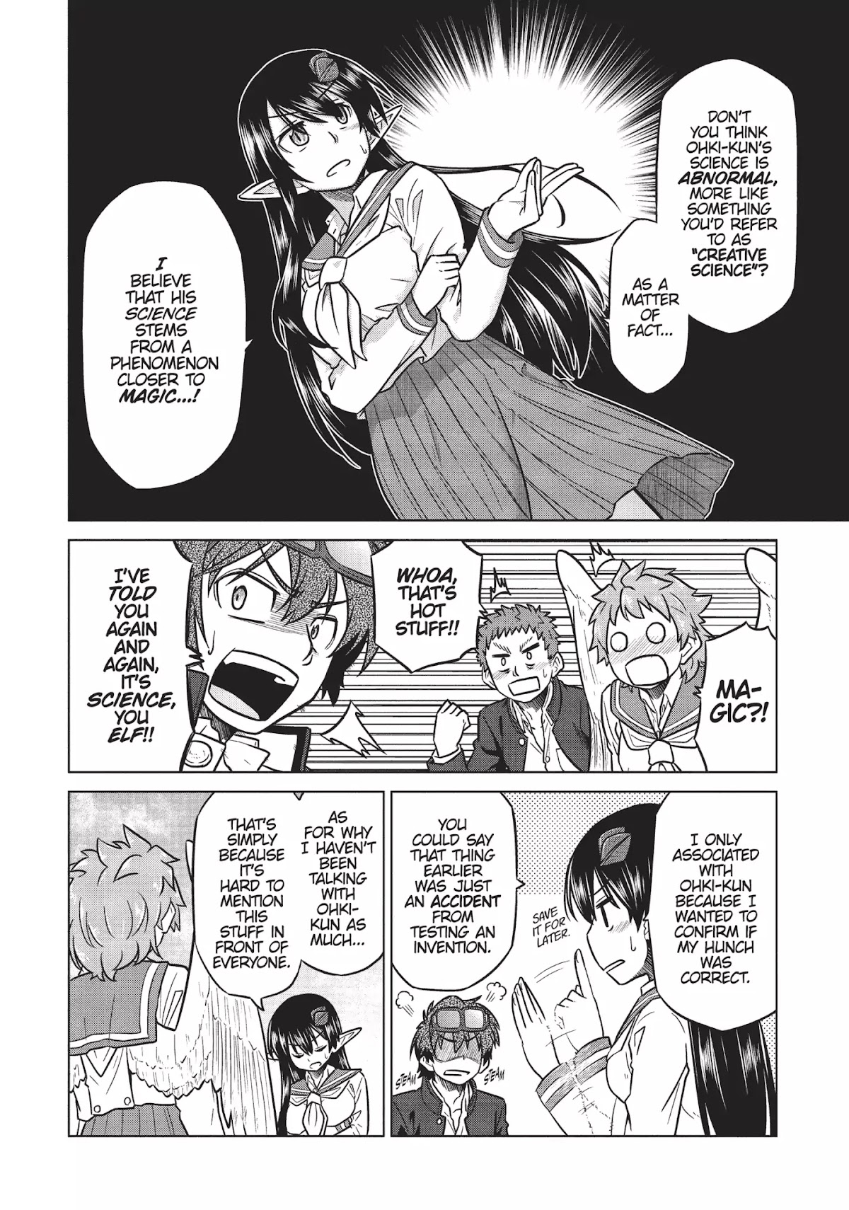 Species Domain Chapter 6 page 18 - Chapter 6: Kazamori-san Want to Talk