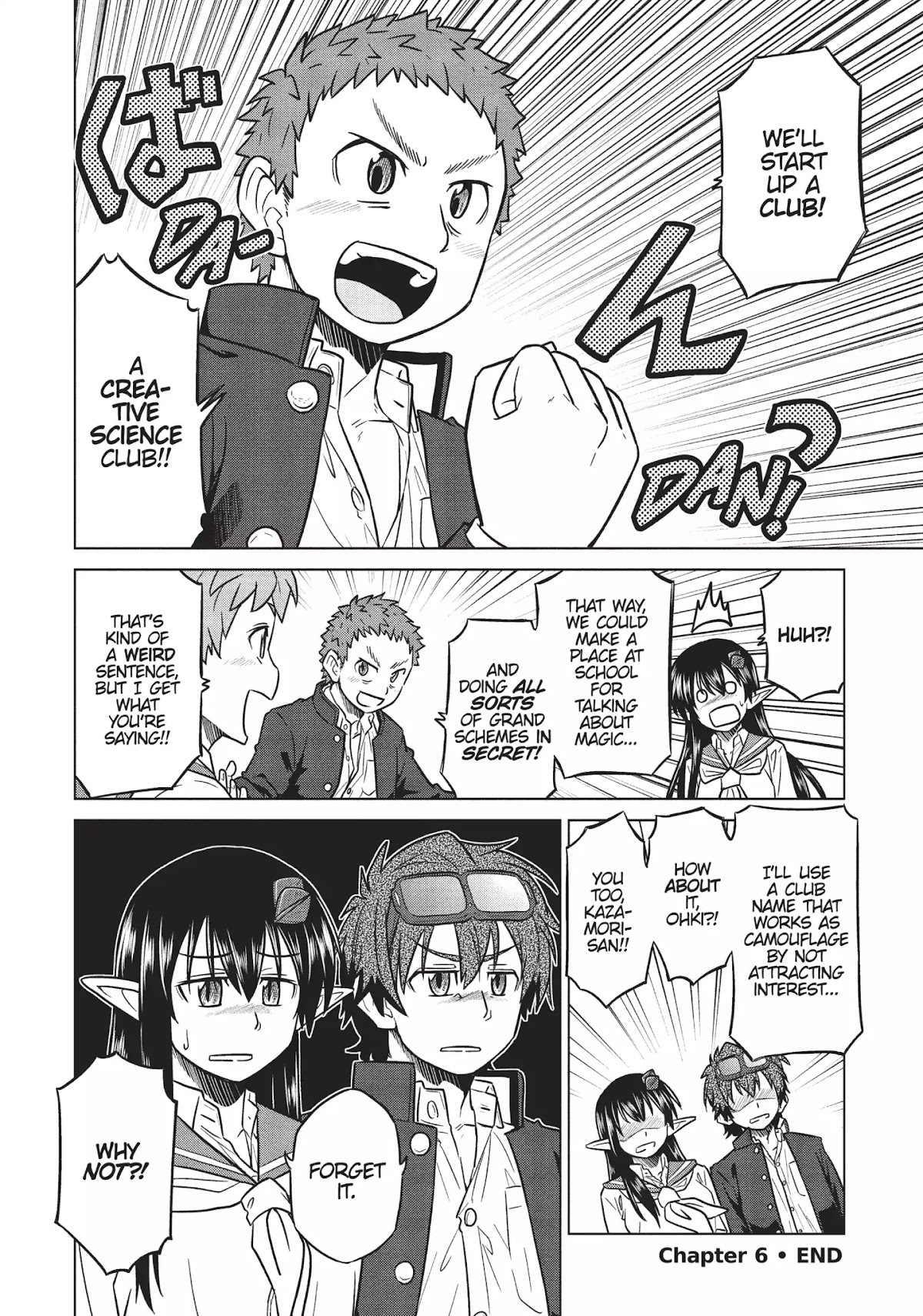 Species Domain Chapter 6 page 20 - Chapter 6: Kazamori-san Want to Talk