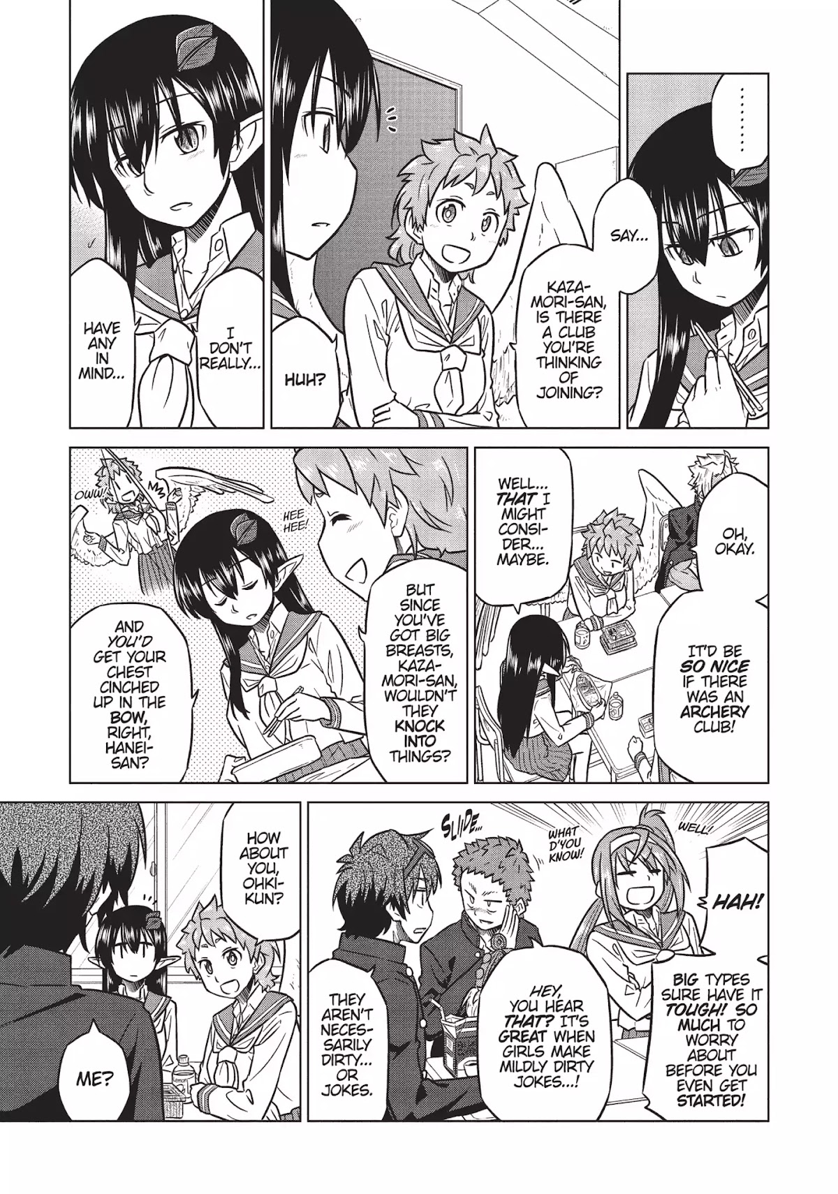 Species Domain Chapter 6 page 5 - Chapter 6: Kazamori-san Want to Talk