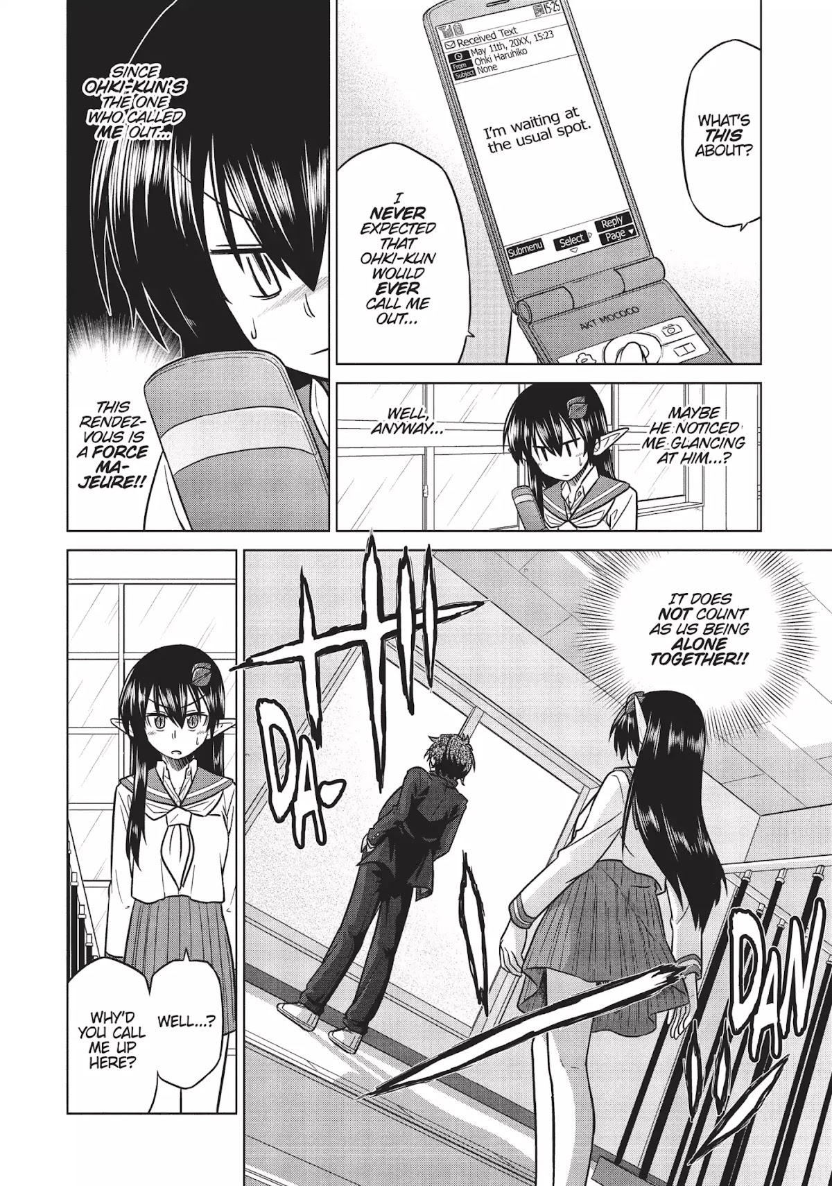 Species Domain Chapter 6 page 8 - Chapter 6: Kazamori-san Want to Talk