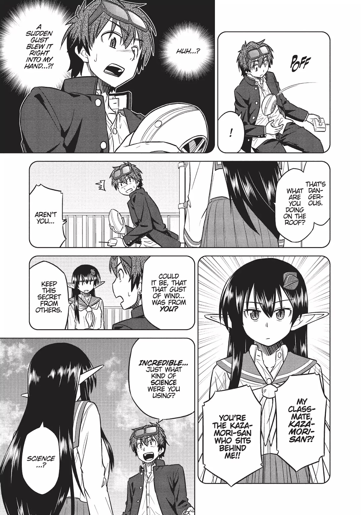 Species Domain Chapter 7.5 page 2 - Vol.1 Species Domain Bonus Manga Chapter 1: Kamamori-san Turns the Tables