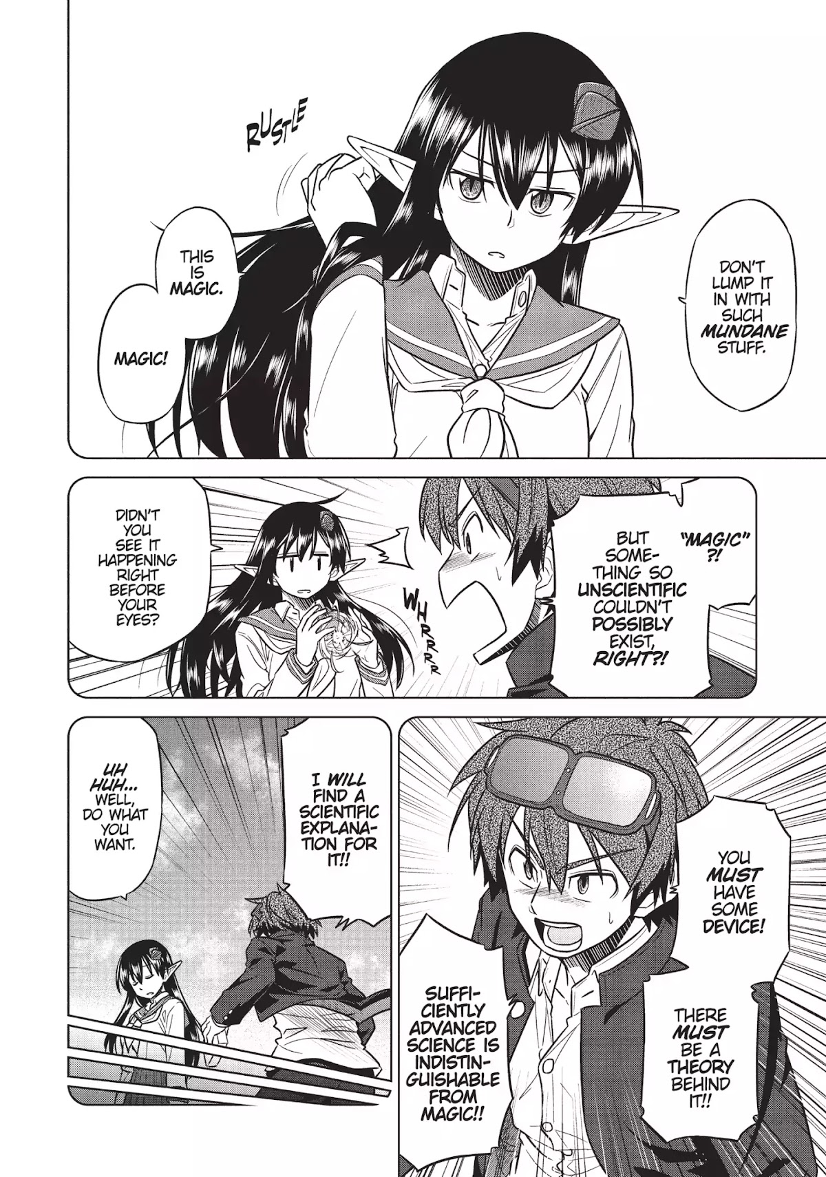 Species Domain Chapter 7.5 page 3 - Vol.1 Species Domain Bonus Manga Chapter 1: Kamamori-san Turns the Tables